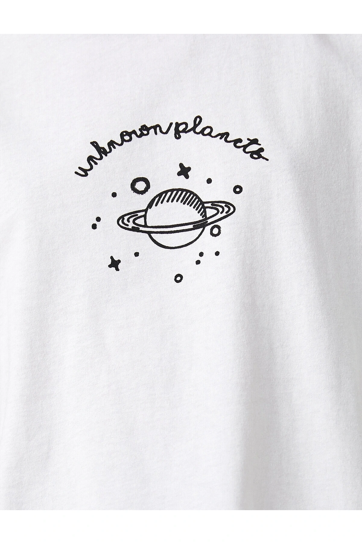 Bisiklet Yaka Kısa Kollu Tişört