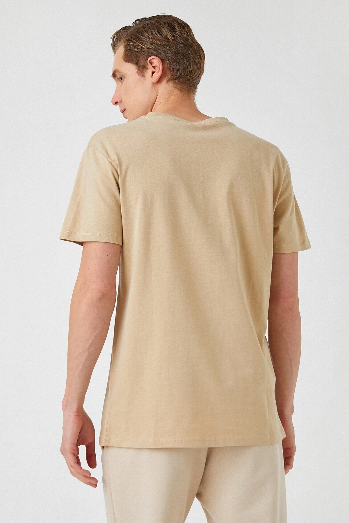 Slim Fit Baskılı Tişört