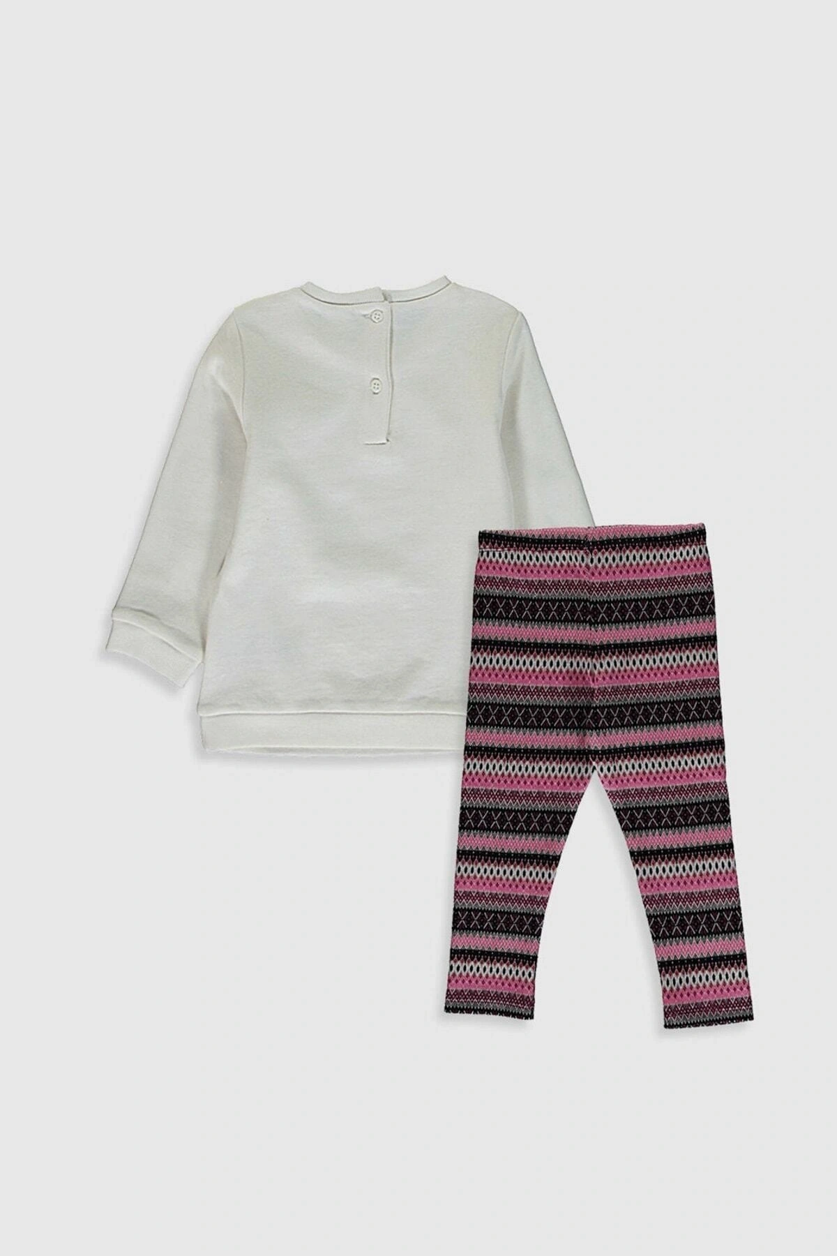 Kız Bebek Uçuk Pembe Fqg Alt-üst Takım