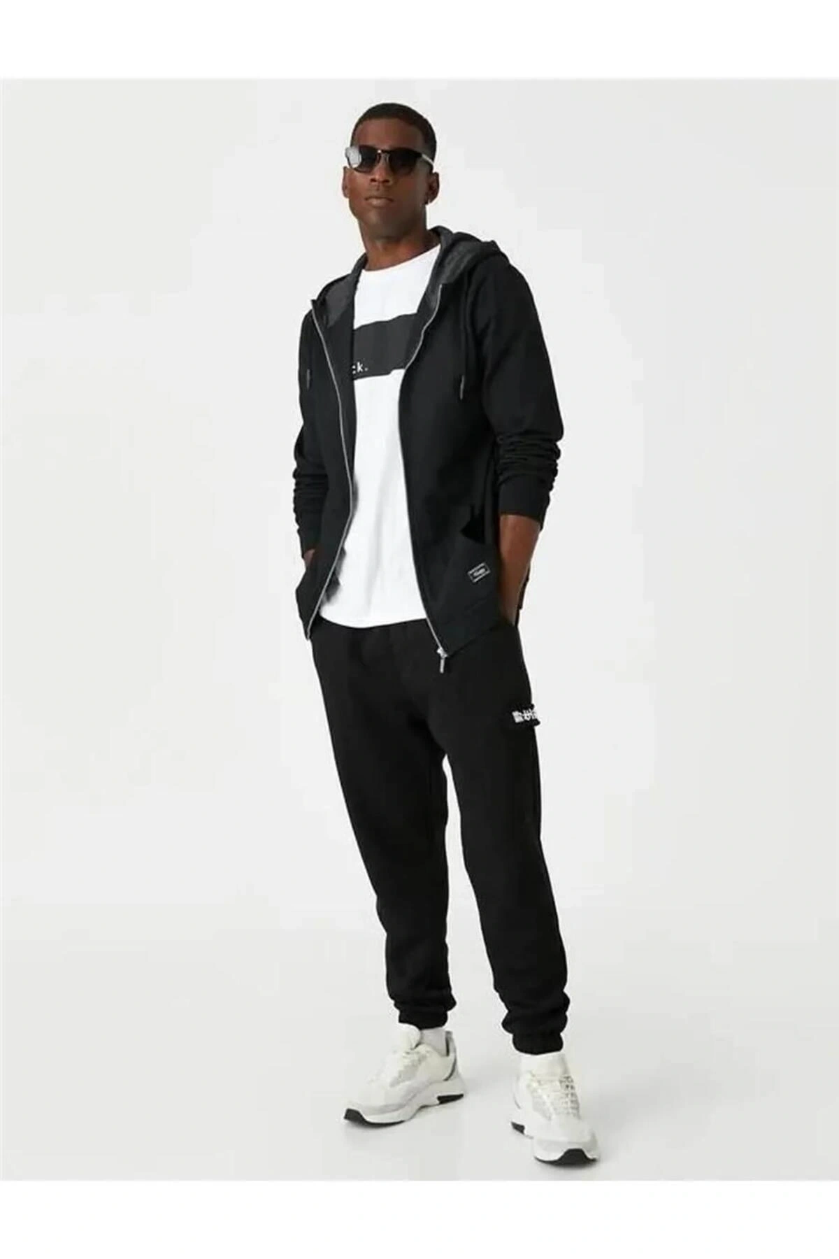 3wam70107mk Siyah 999 Erkek Pamuk Jersey Sweatshirt