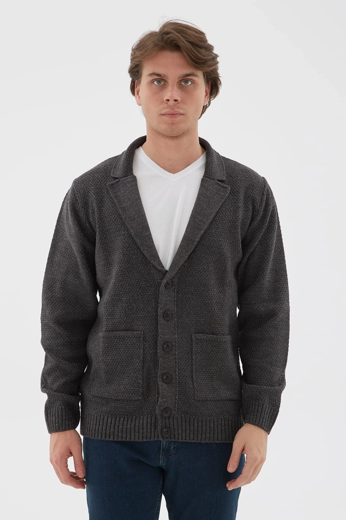 Triko Ceket Antrasit / Anthracite