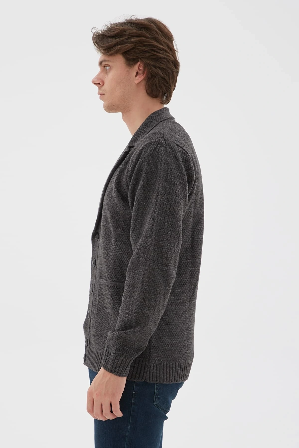 Triko Ceket Antrasit / Anthracite