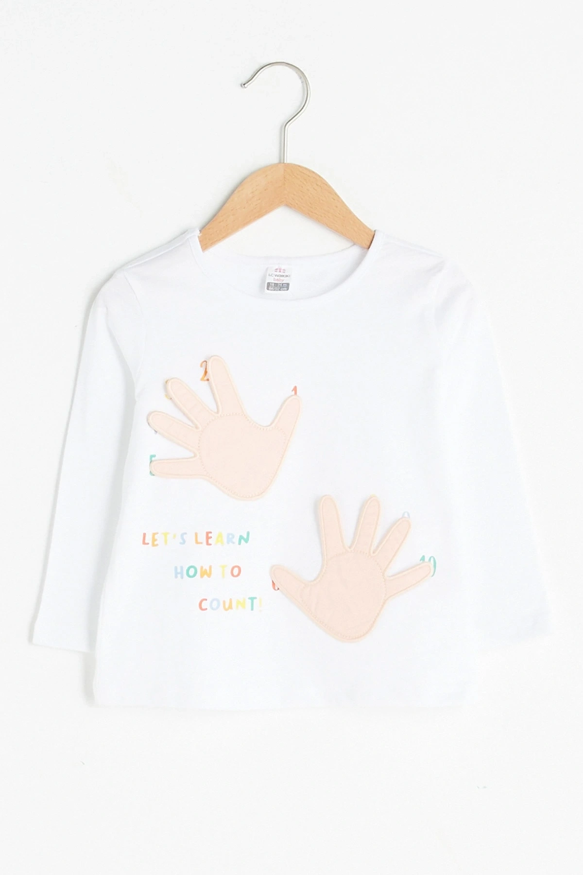 Kız Bebek Optik Beyaz E5X T-Shirt