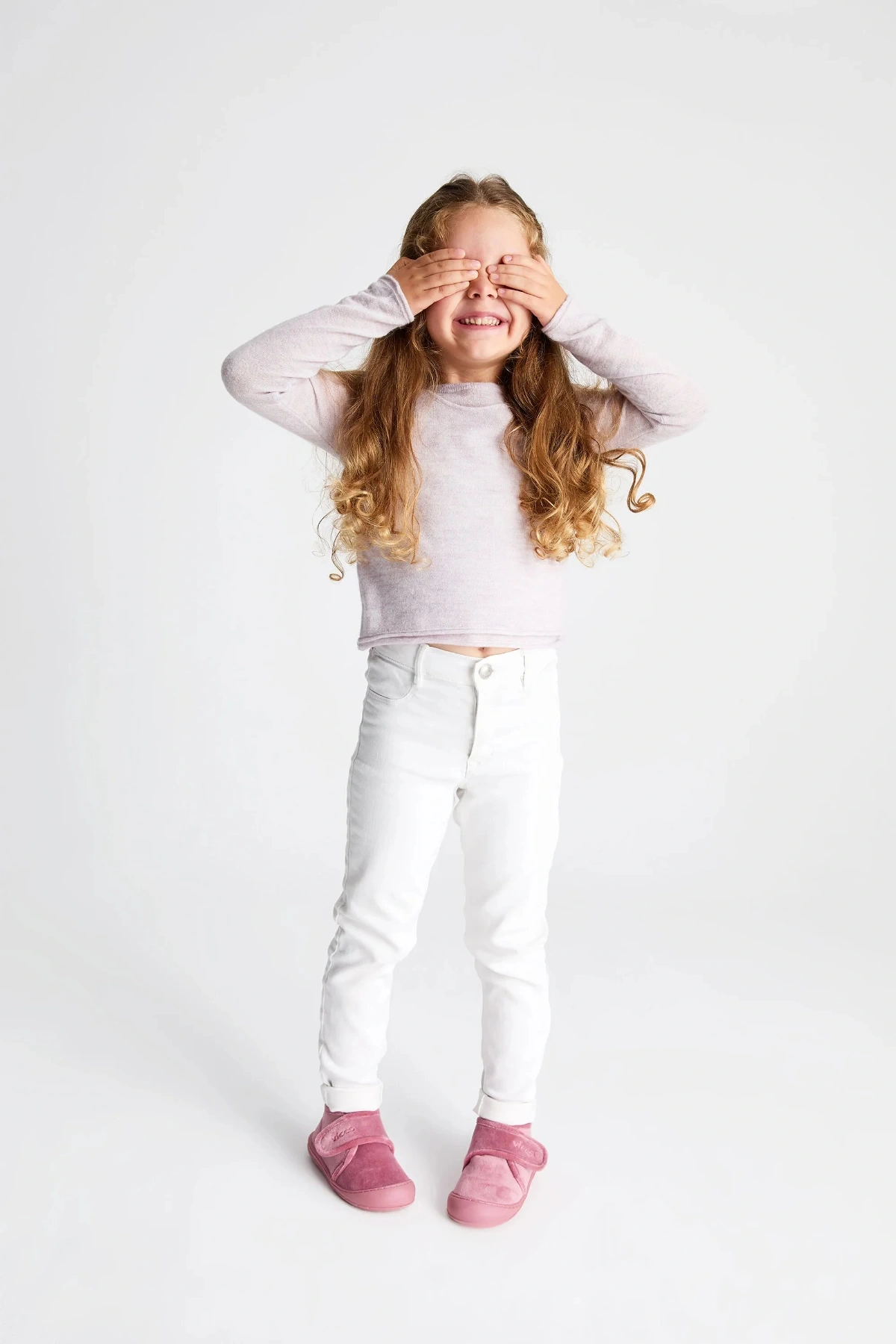 959.B19K.446 Color Çocuk Panduf Pembe