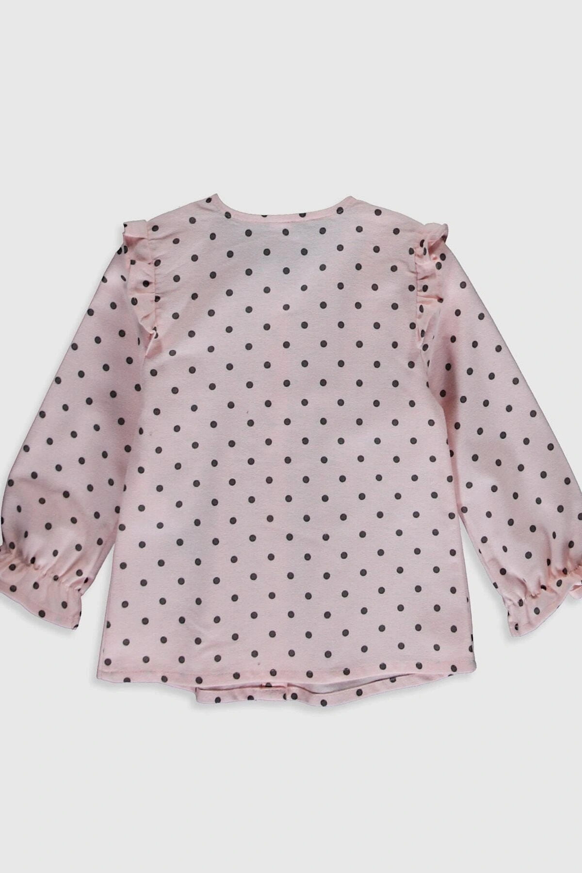 Kız Bebek Pembe Baskılı Lt4 Gömlek