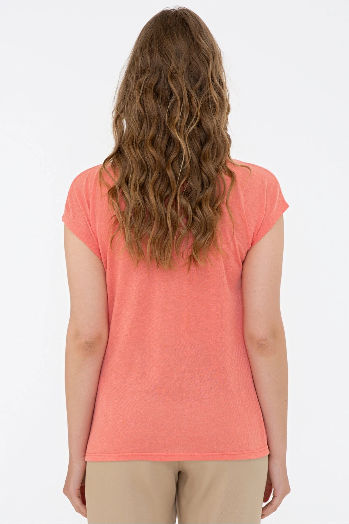 Kırmızı Kadın T-Shirt