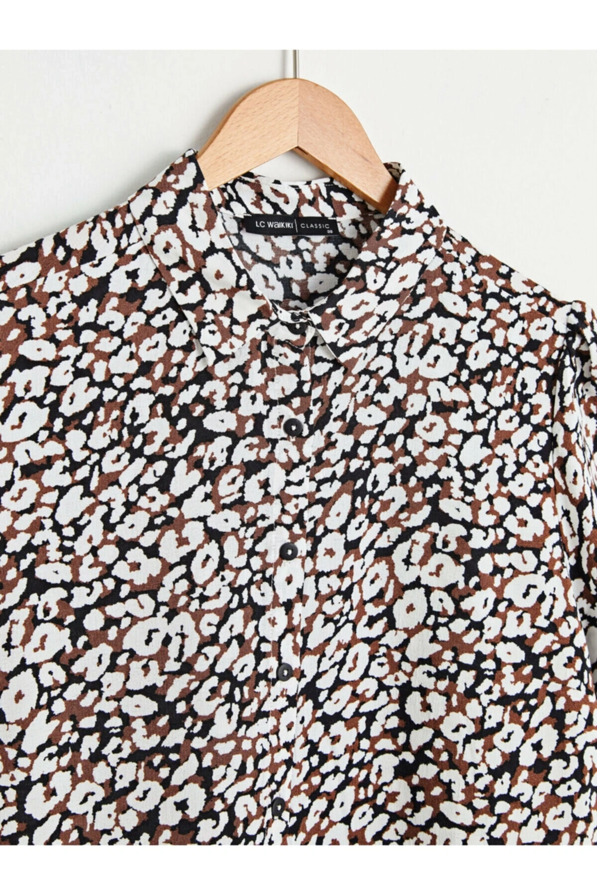 Kadın Kahverengi Gömlek