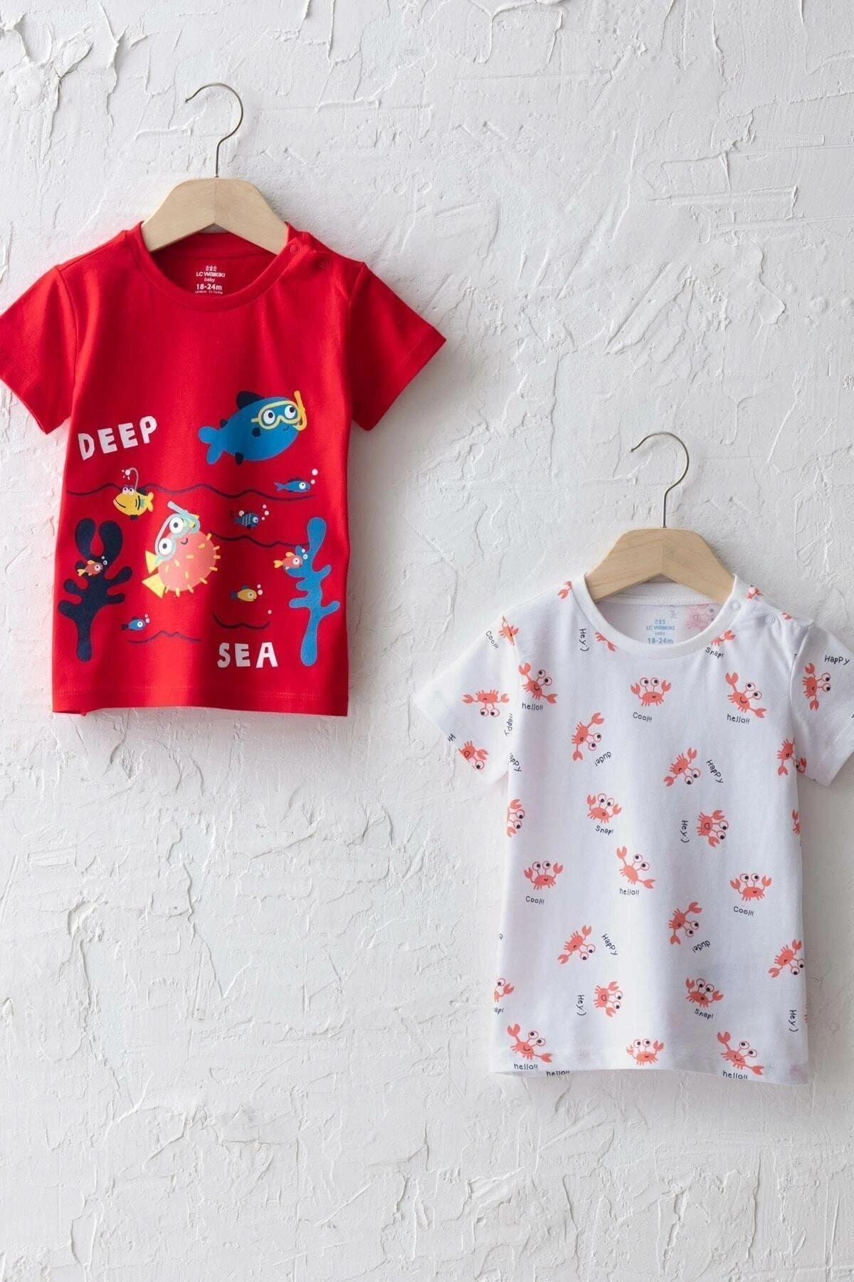 Erkek Bebek Kırmızı Kyv T-Shirt