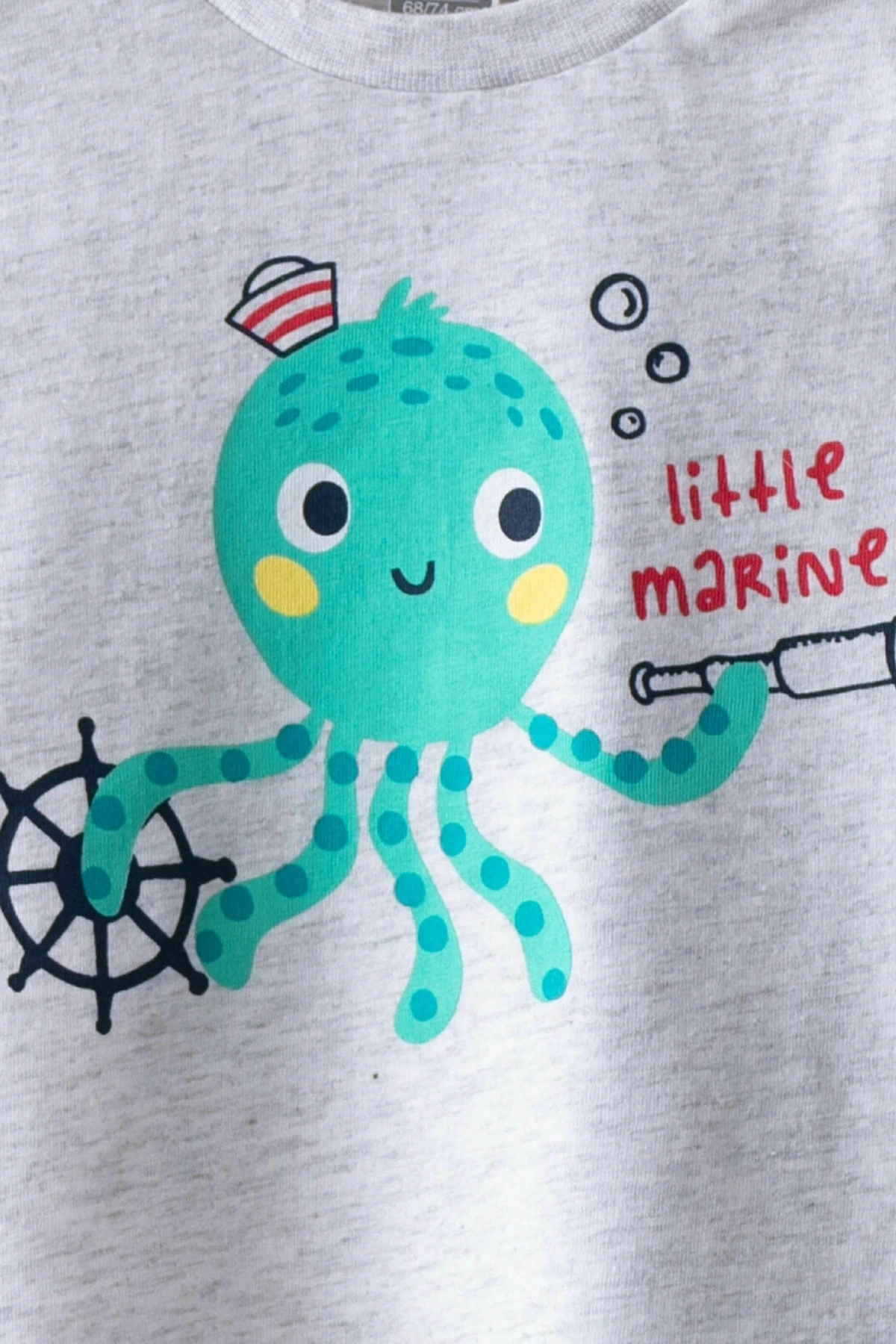 Erkek Bebek Kar Melanj 847 T-Shirt