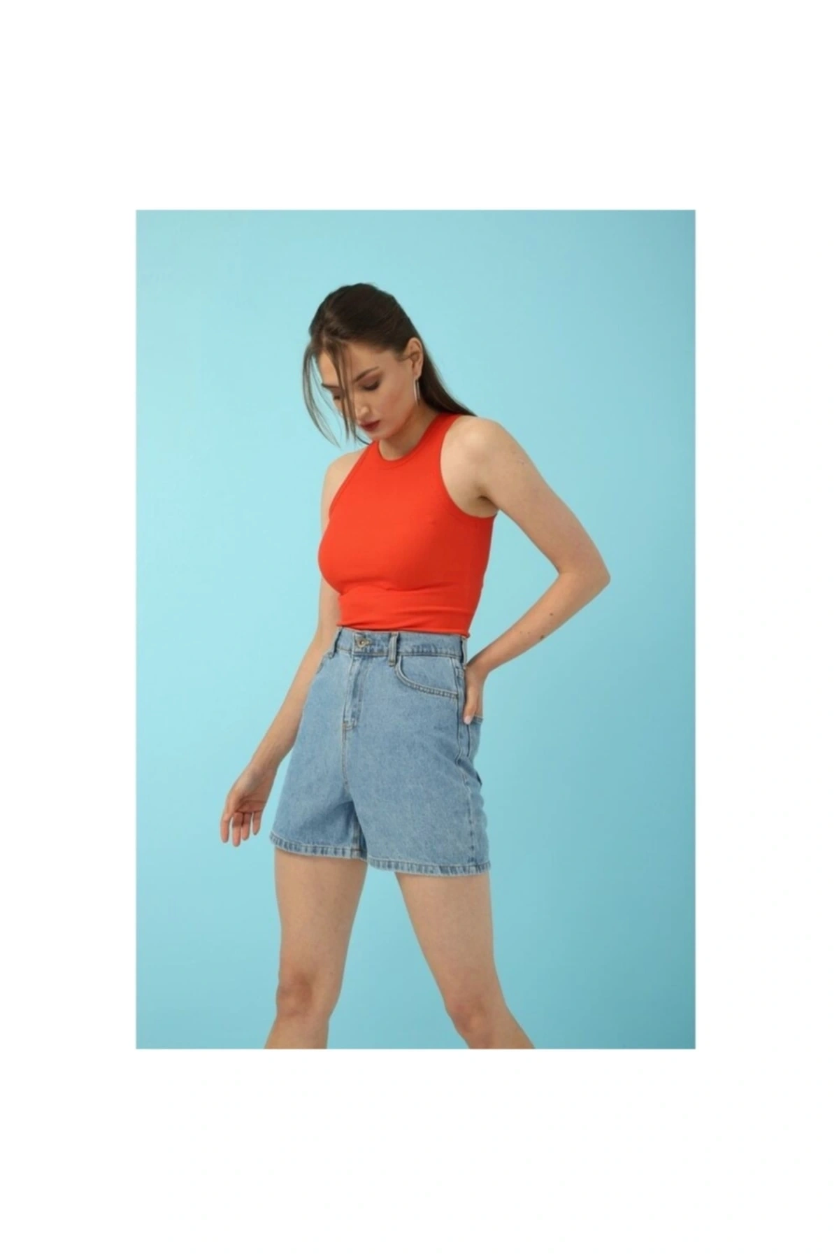 Kadın Denim Şort