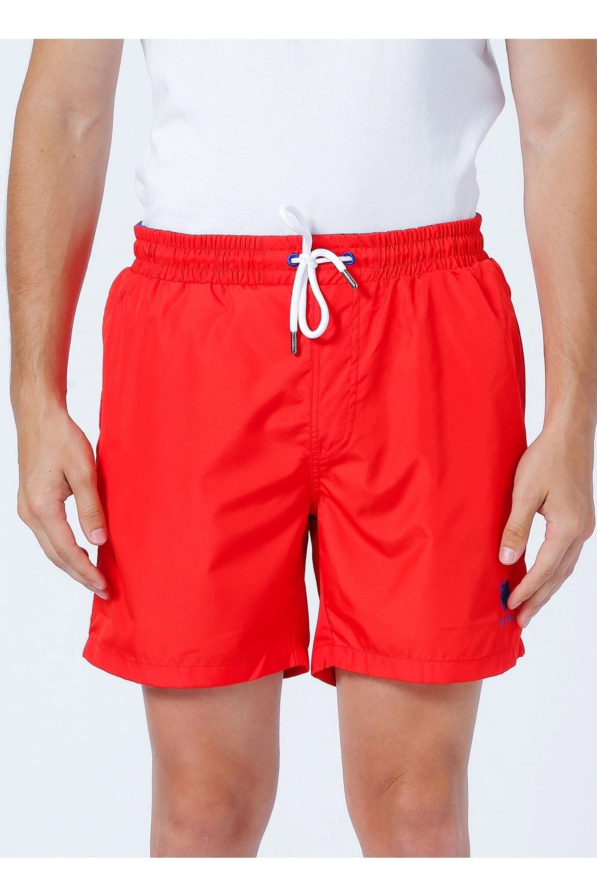 Kırmızı Erkek Şort Mayo Blas22y