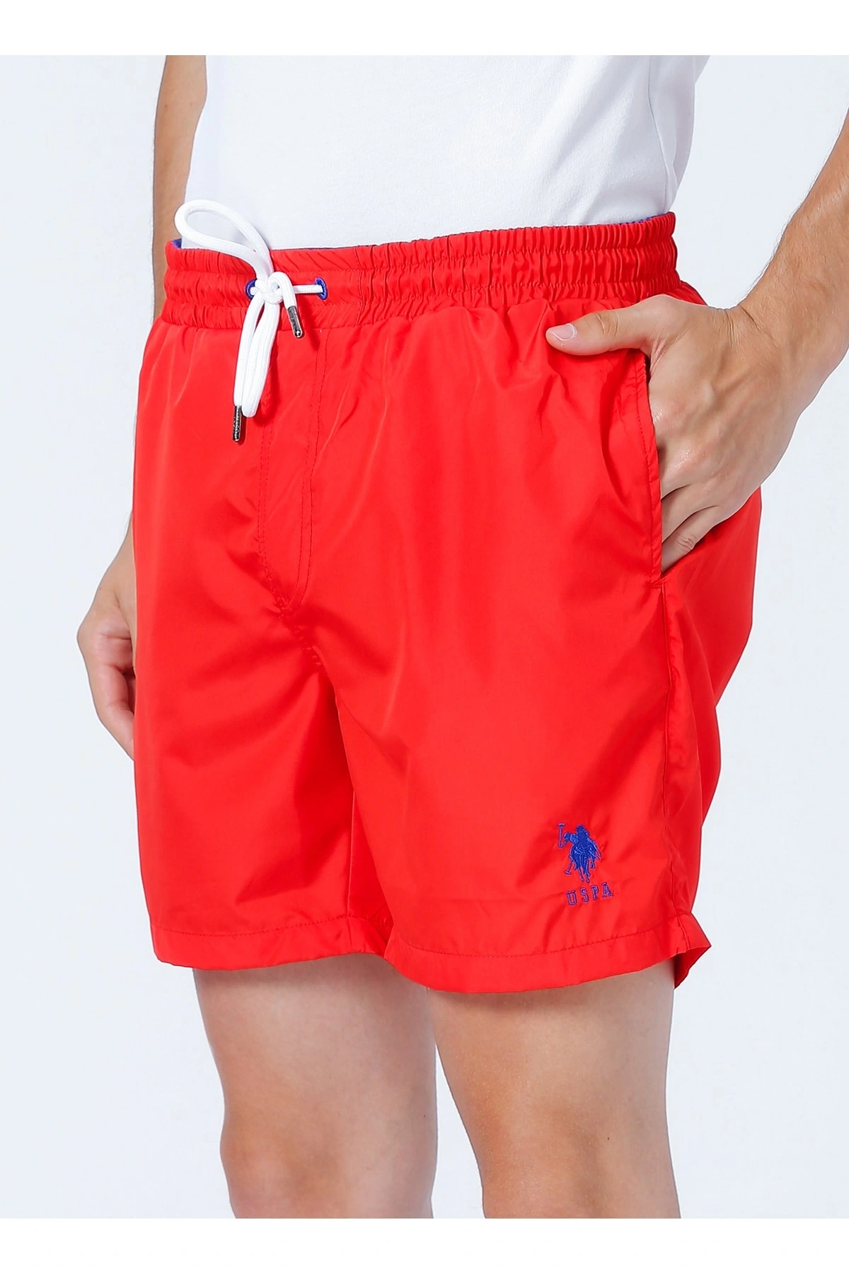 Kırmızı Erkek Şort Mayo Blas22y