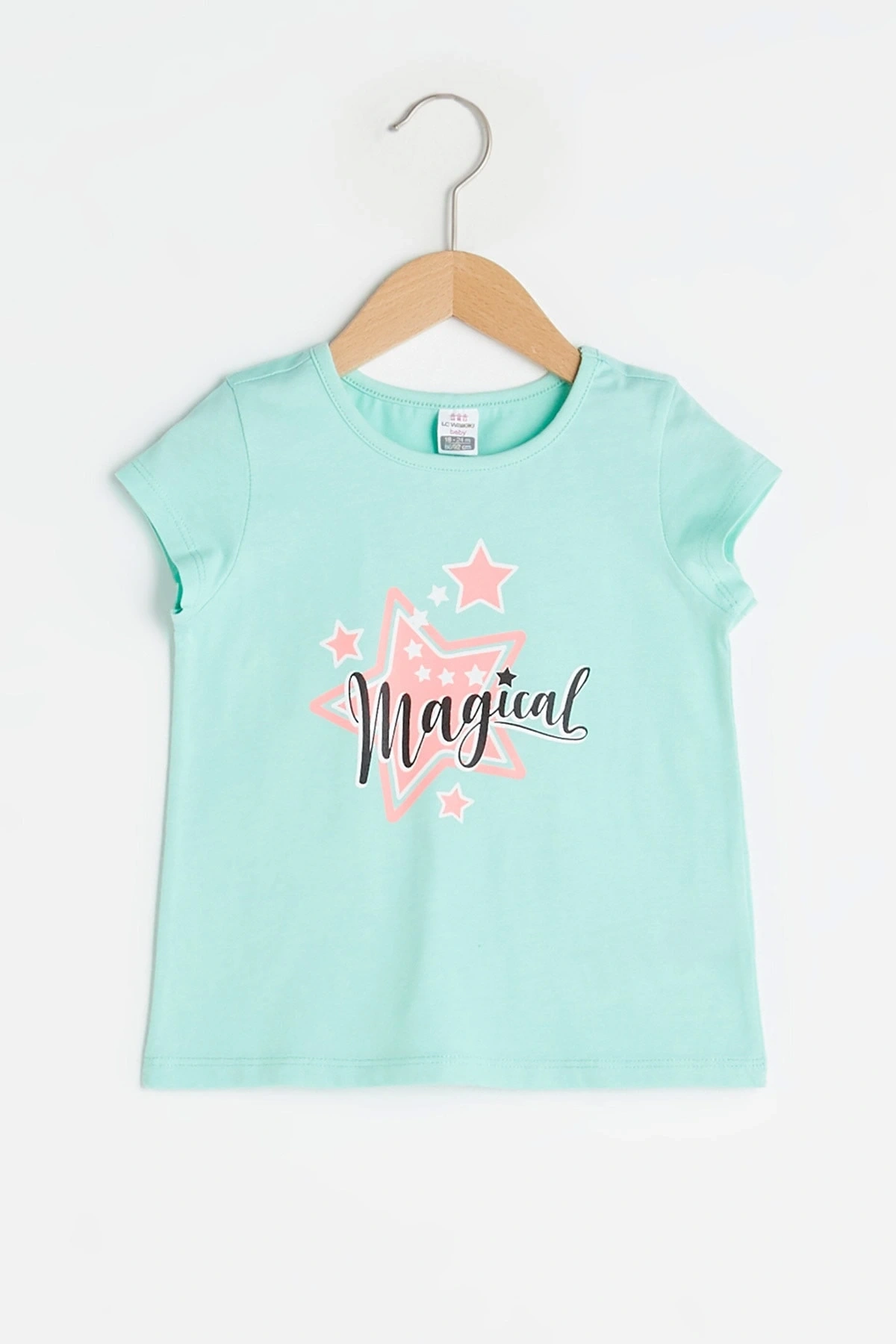 Kız Bebek Açık Suyeşili Fyk T-Shirt