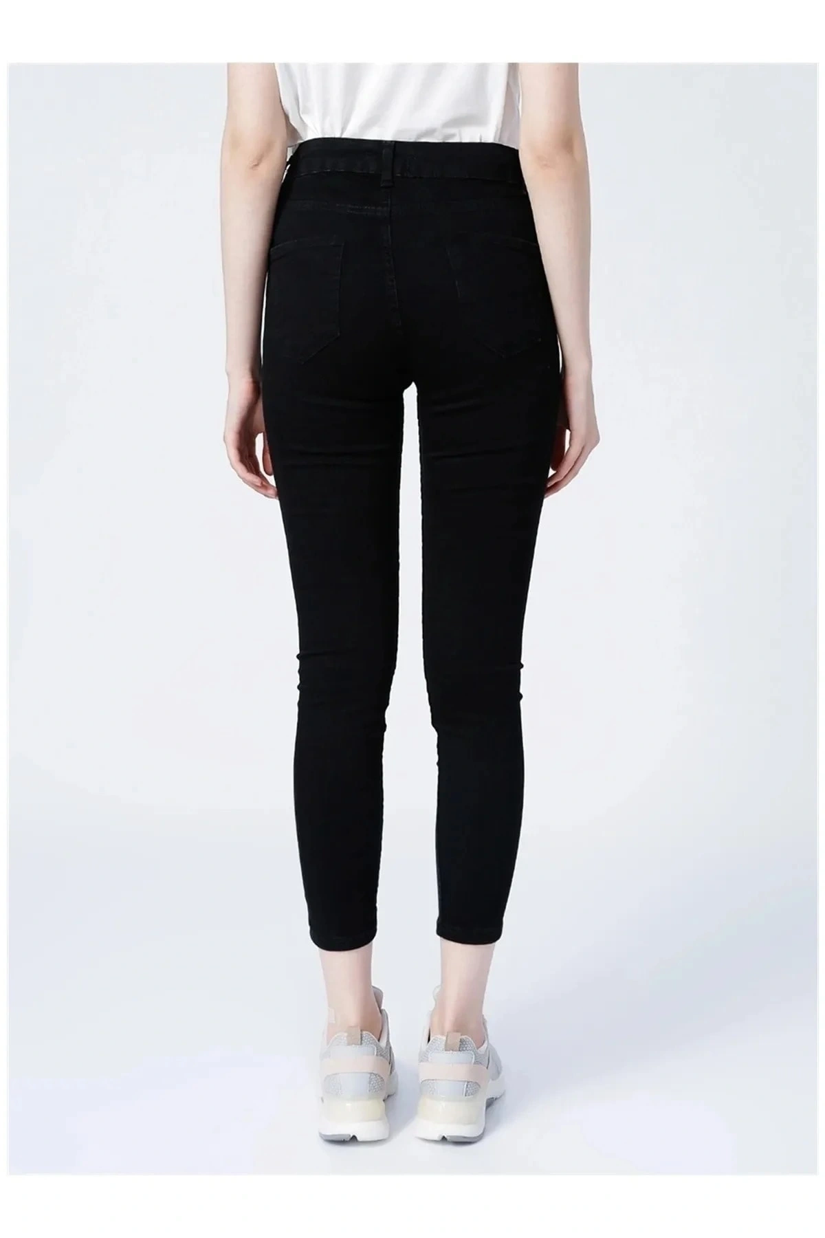 22k0565k1 Kadın Jean Pantolon Siyah