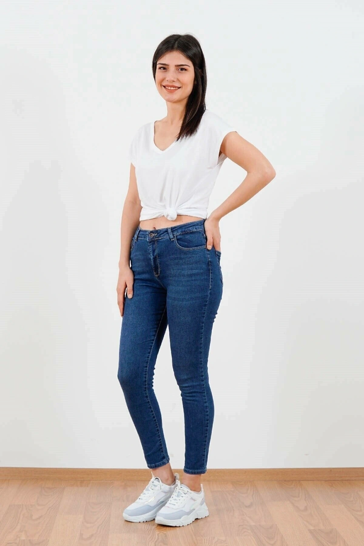 21y0565b1 Kadın Denim Pantolon