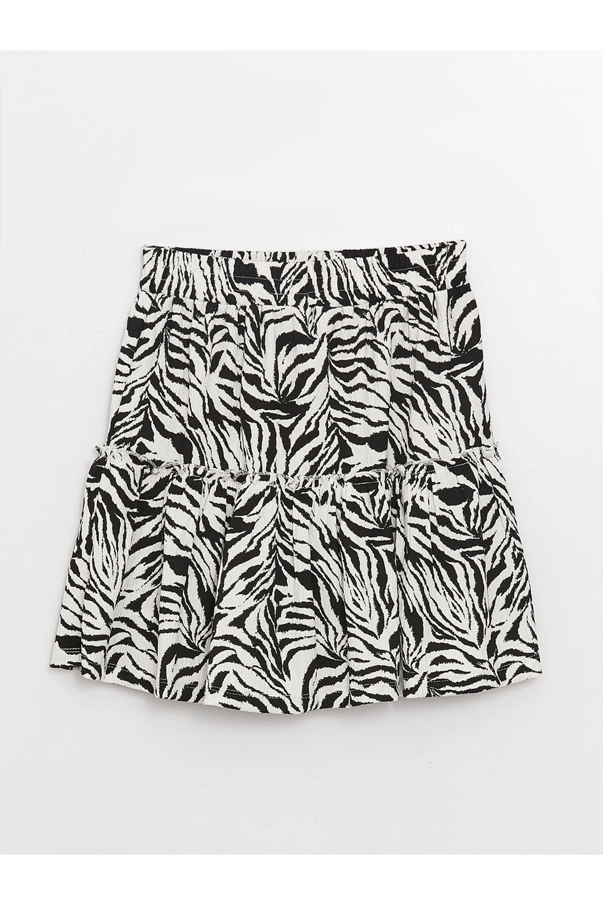 Lcw Casual Beli Lastikli Çiçekli Kadın Şortlu Etek