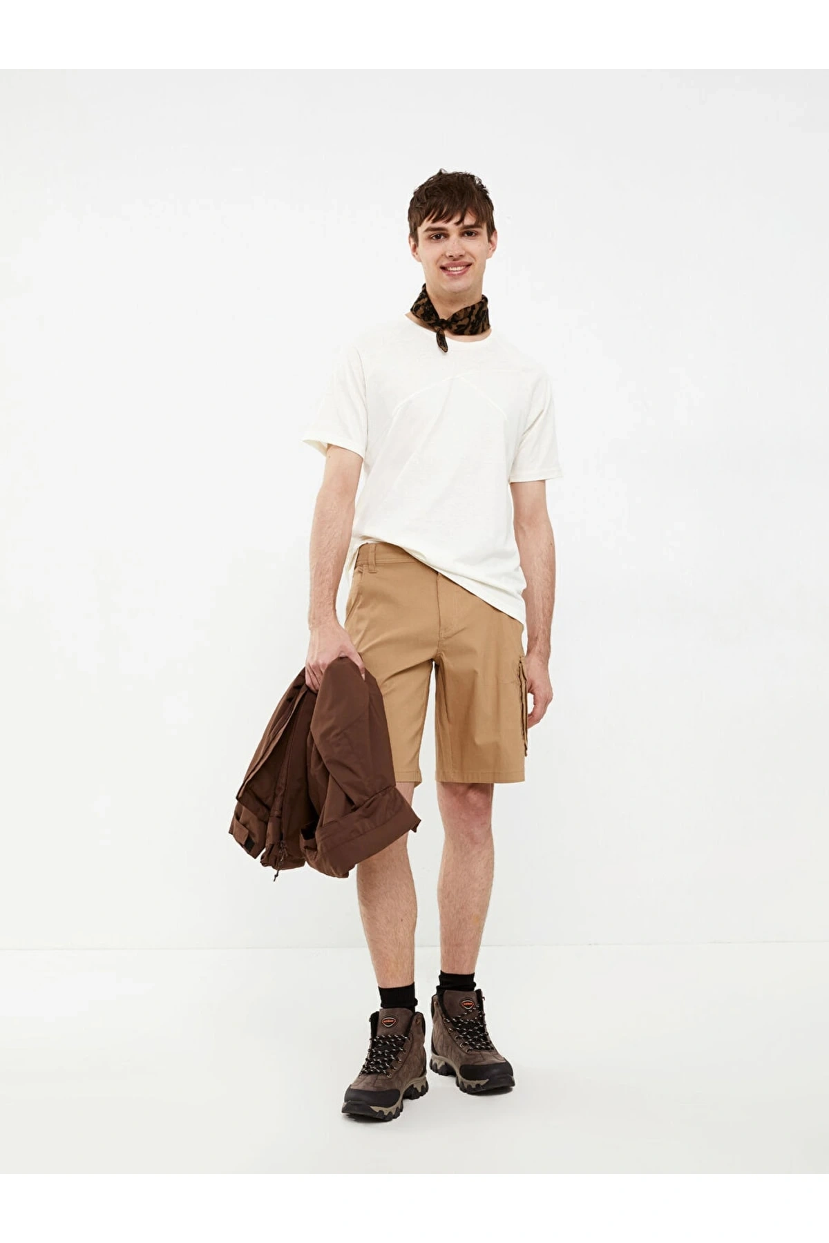 Standart Kalıp Erkek Kargo Şort