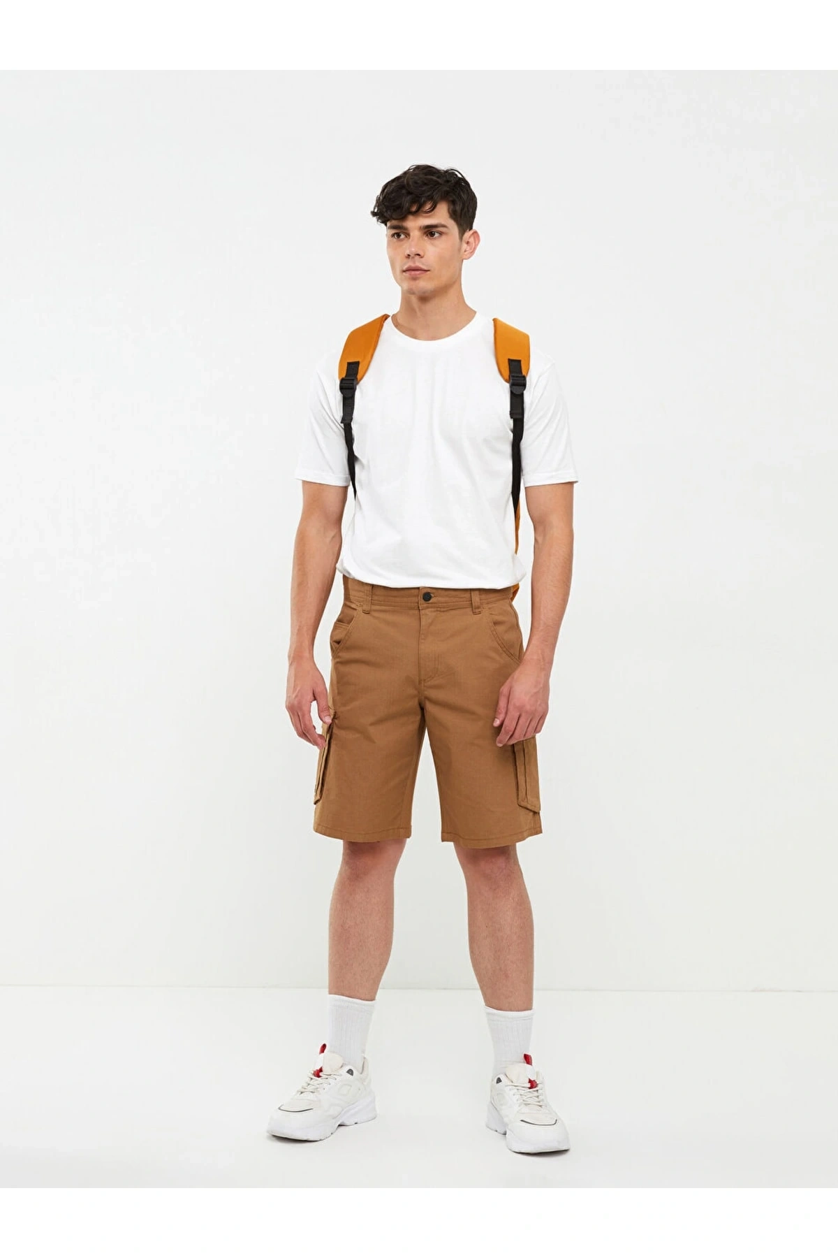 LCW OUTDOOR Kahverengi Standart Kalıp Erkek Kargo Şort