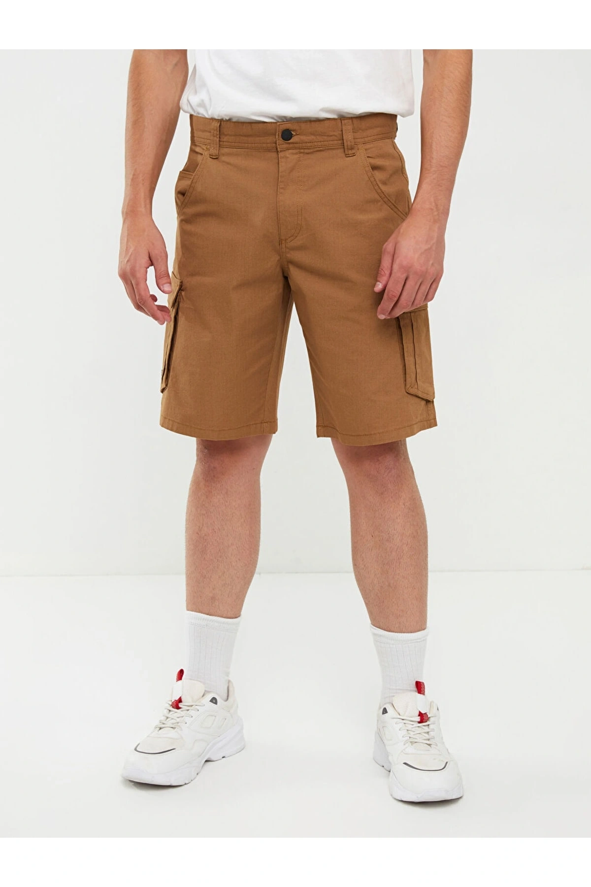 LCW OUTDOOR Kahverengi Standart Kalıp Erkek Kargo Şort