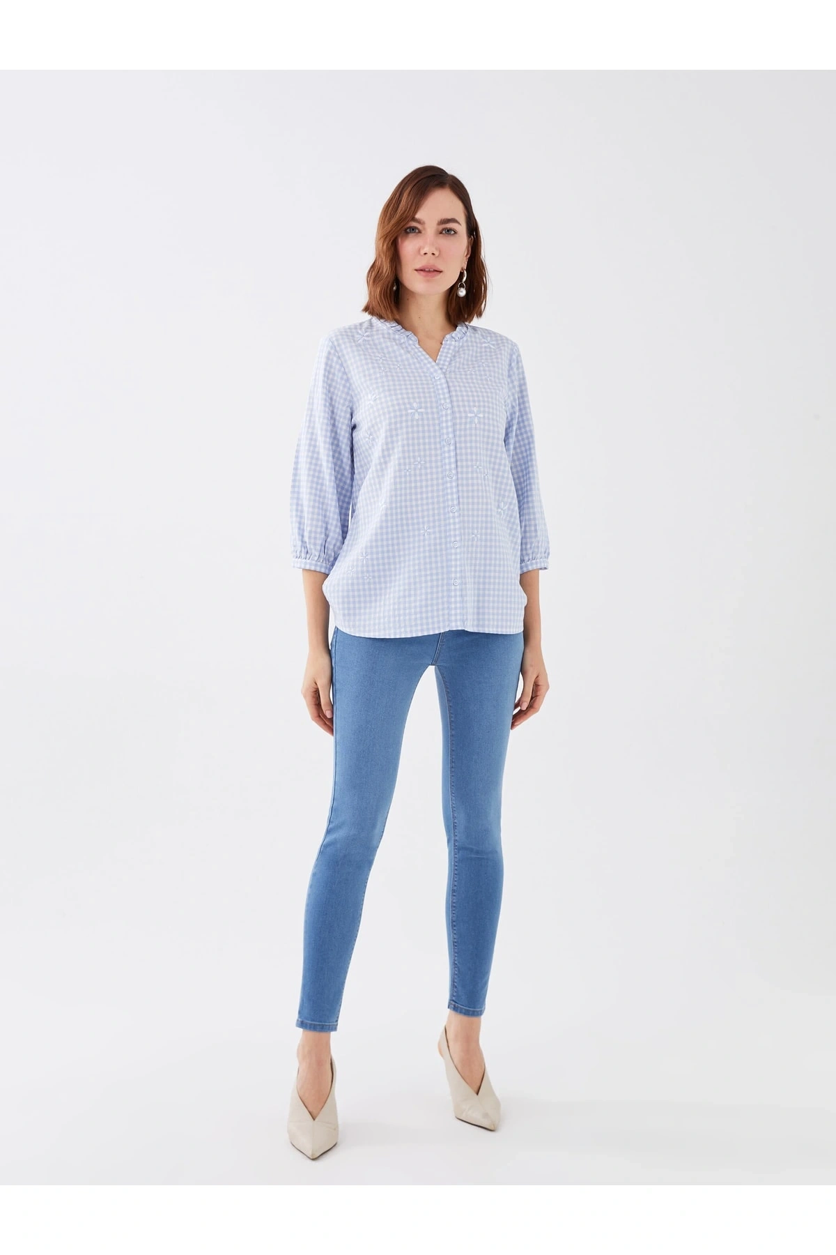 Skinny Fit Kadın Jean Pantolon