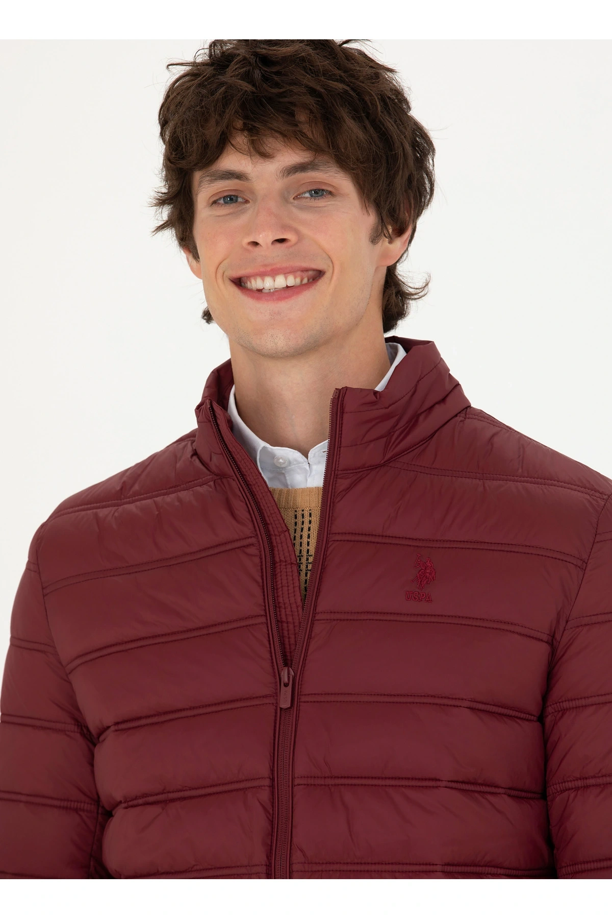 U.S. Polo Assn. Bordo Erkek Mont BONY23K