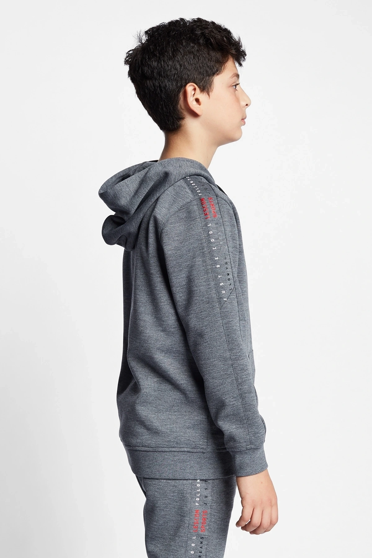 Çocuk Kapüşonlu Sweatshirt 22b-3113