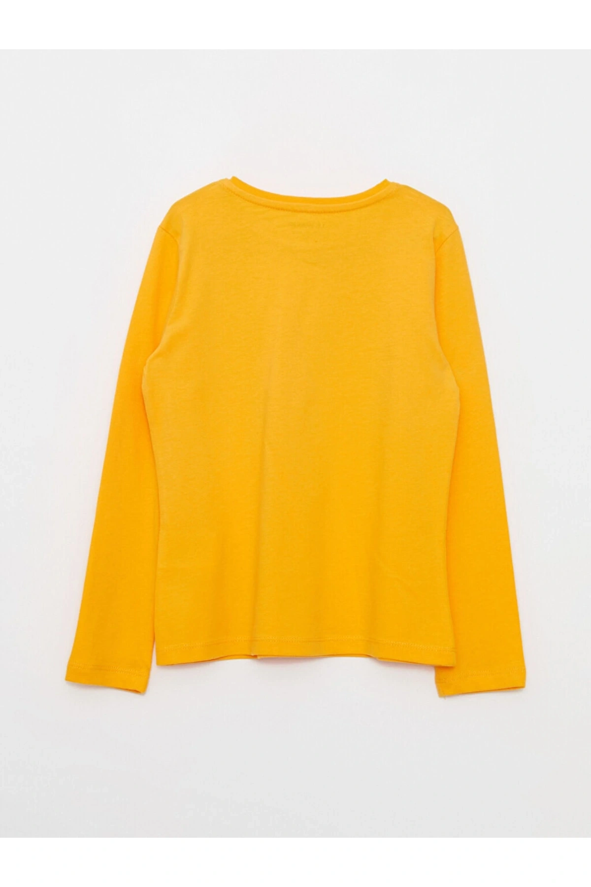 Bisiklet Yaka Basic Uzun Kollu Kız Çocuk Tişört