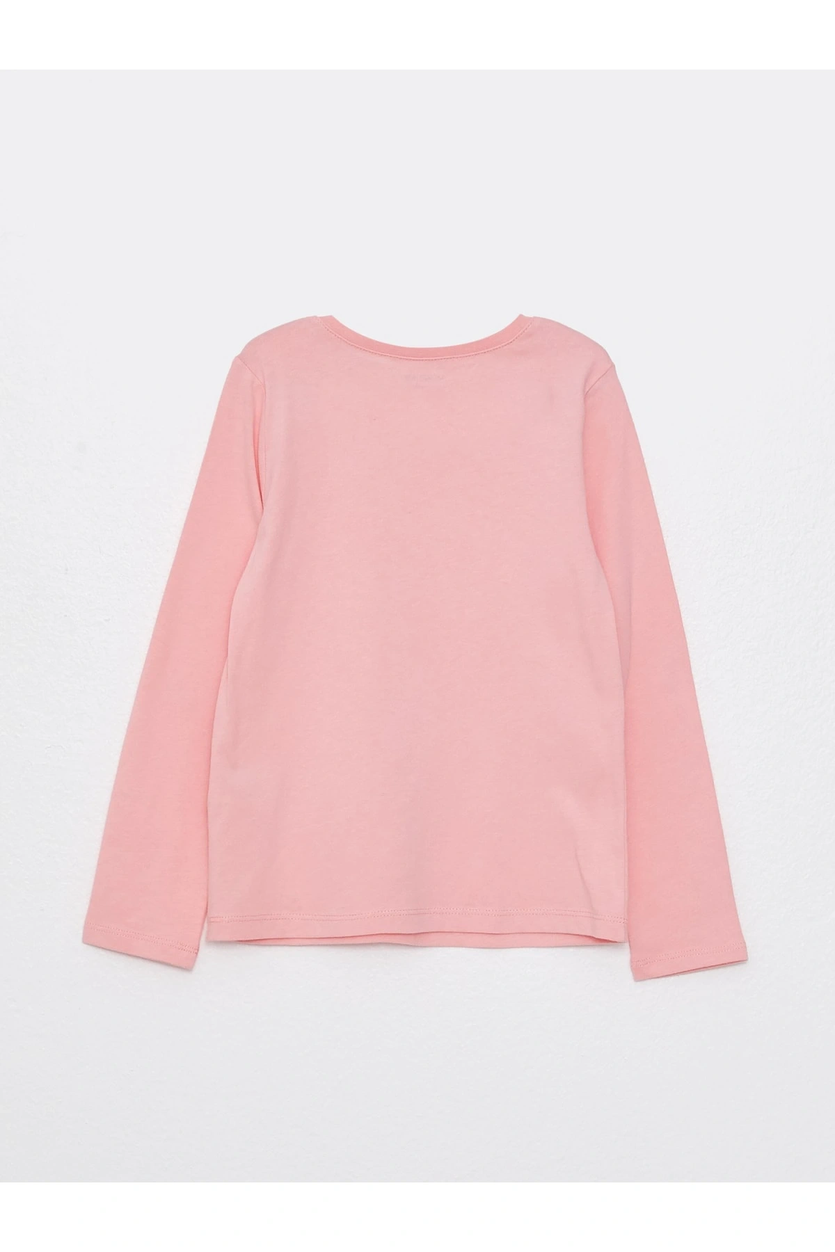 Bisiklet Yaka Basic Uzun Kollu Kız Çocuk Tişört