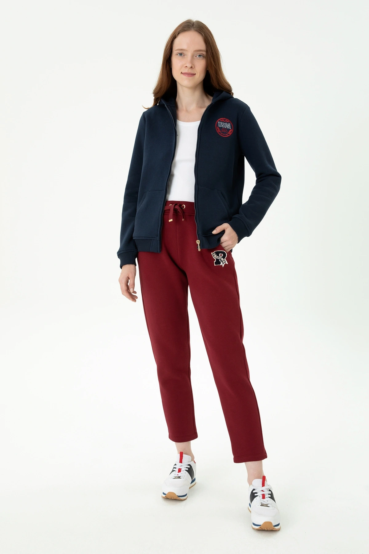 GO82GL082 Kapşonlu Sweat Çeket