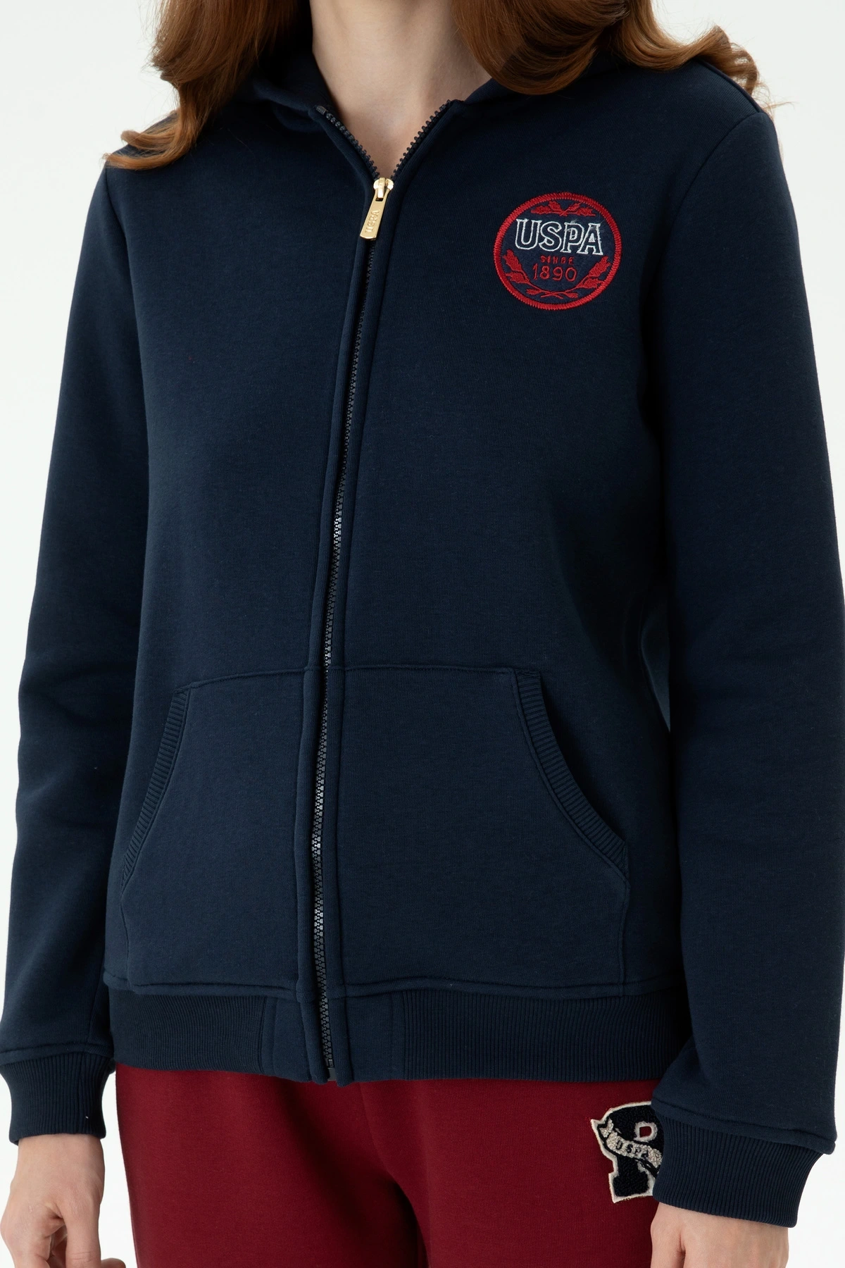 GO82GL082 Kapşonlu Sweat Çeket