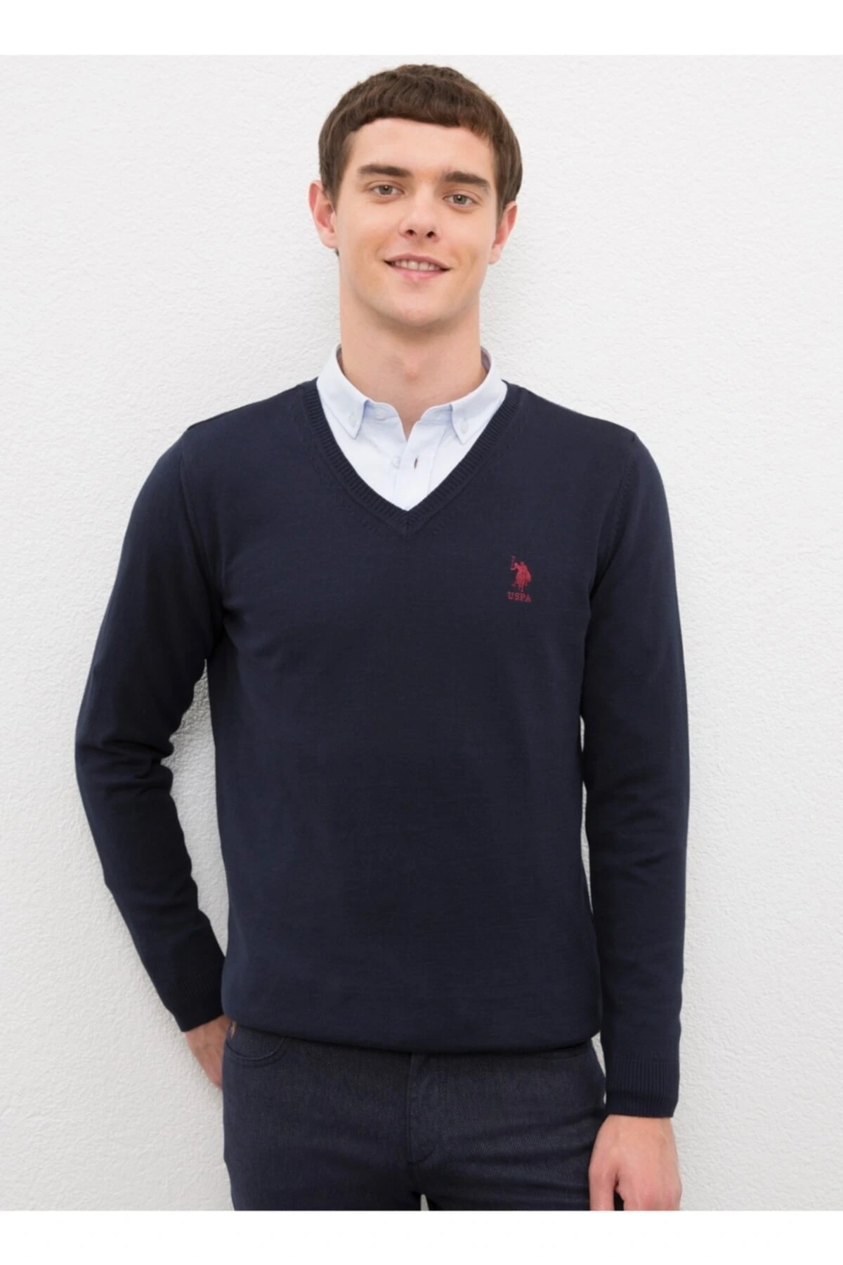 Lacivert Erkek Kazak