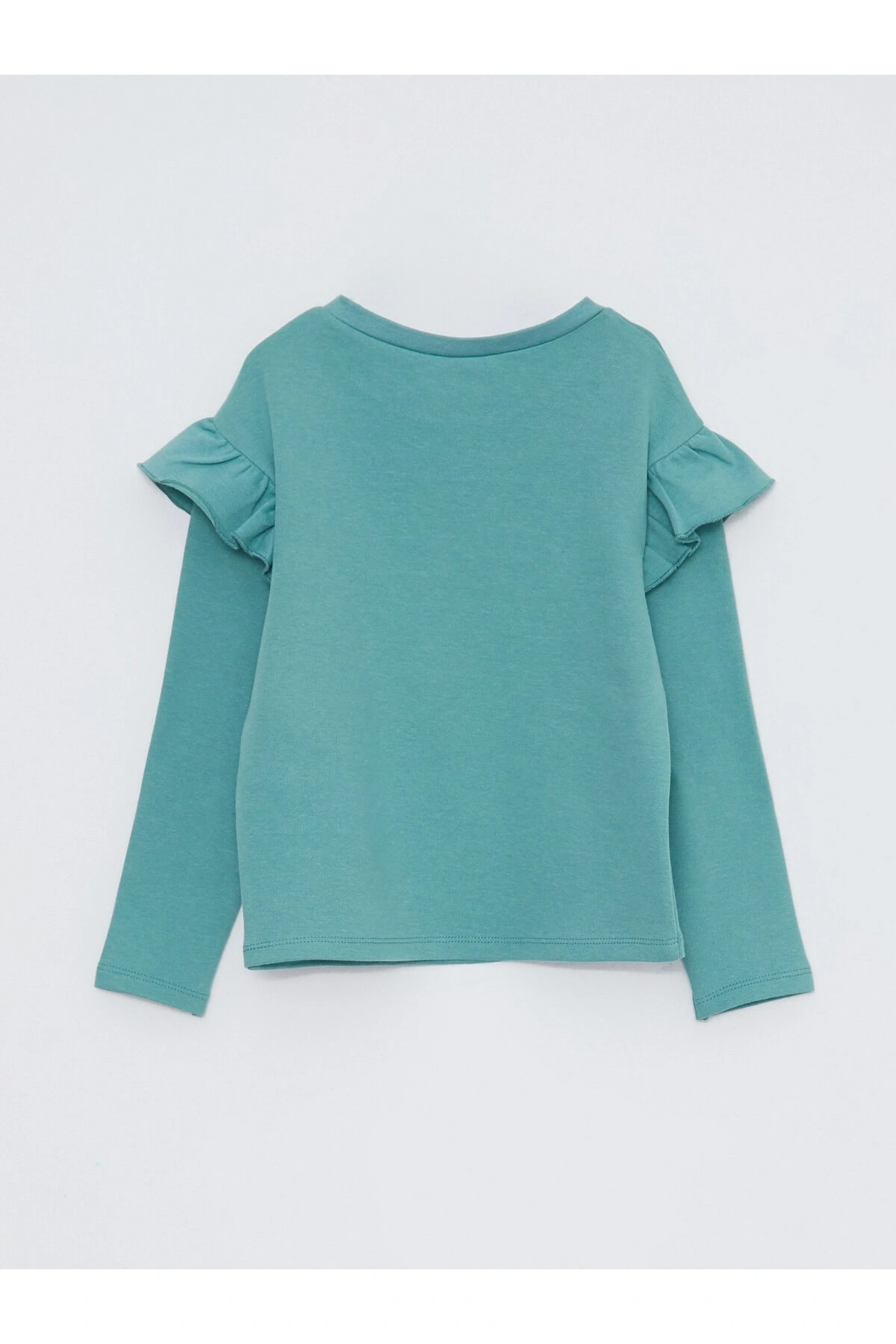 Bisiklet Yaka Basic Uzun Kollu Kız Çocuk Tişört