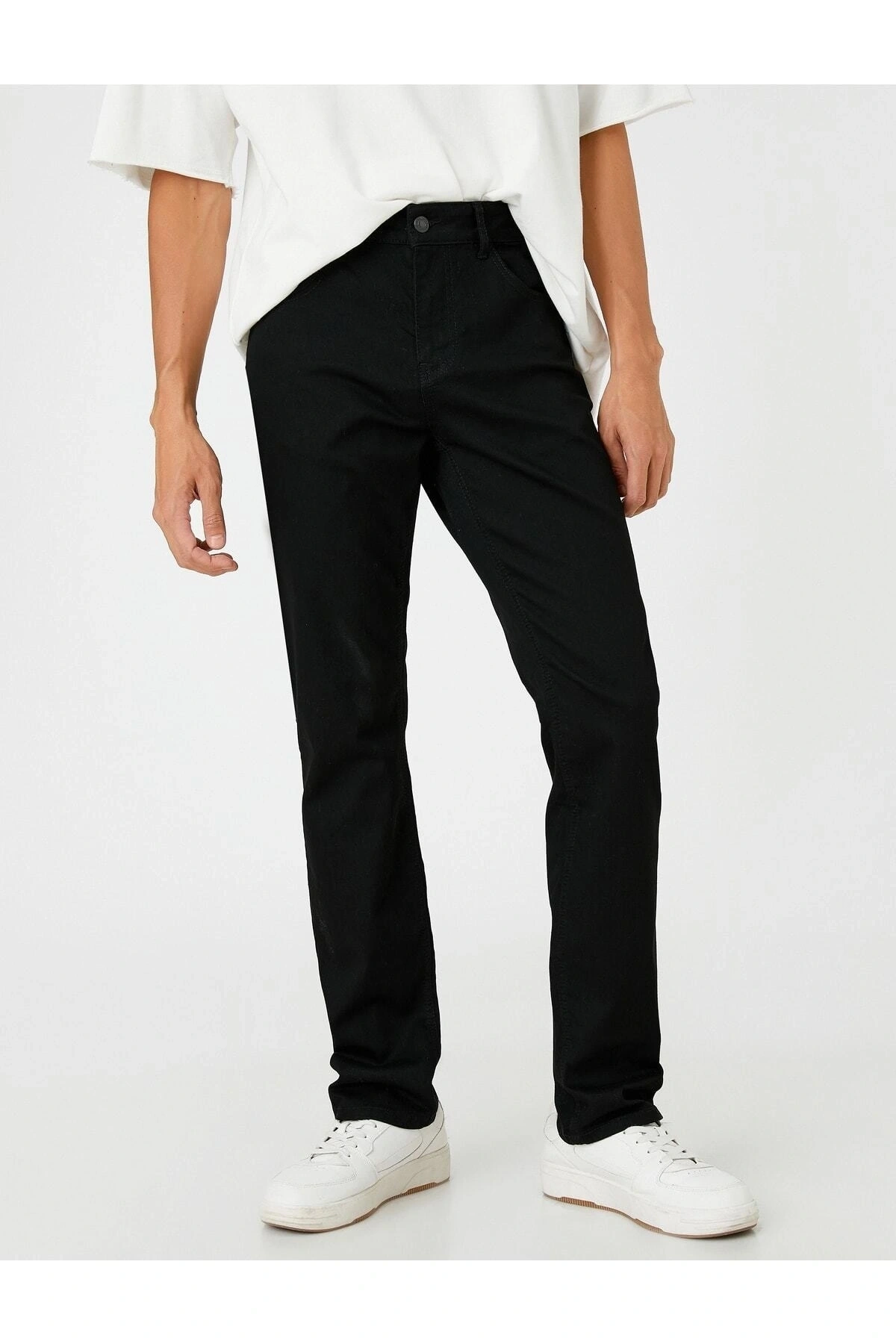 Koton Straight Fit Kot Pantolon - Mark Jean