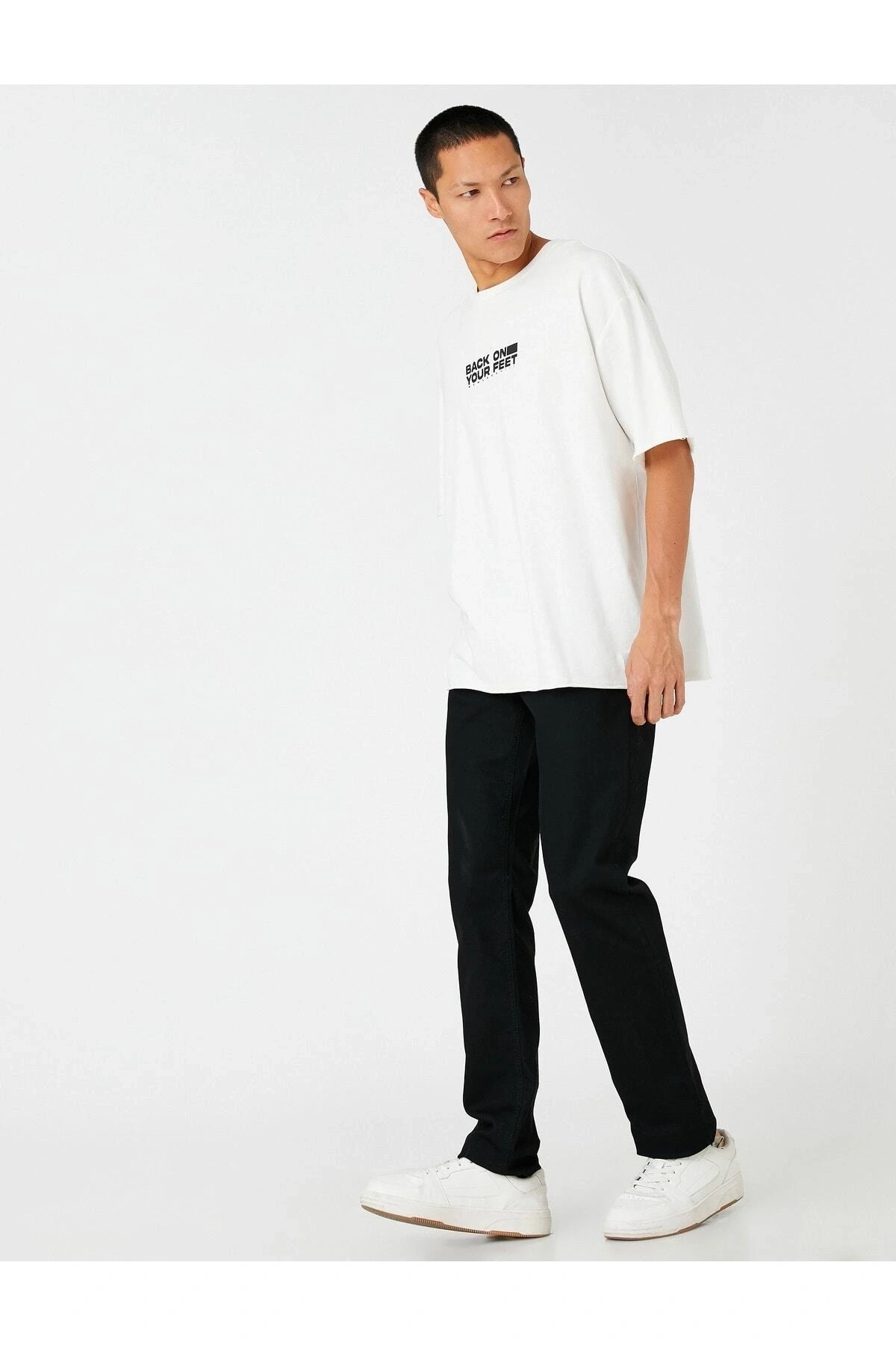 Koton Straight Fit Kot Pantolon - Mark Jean