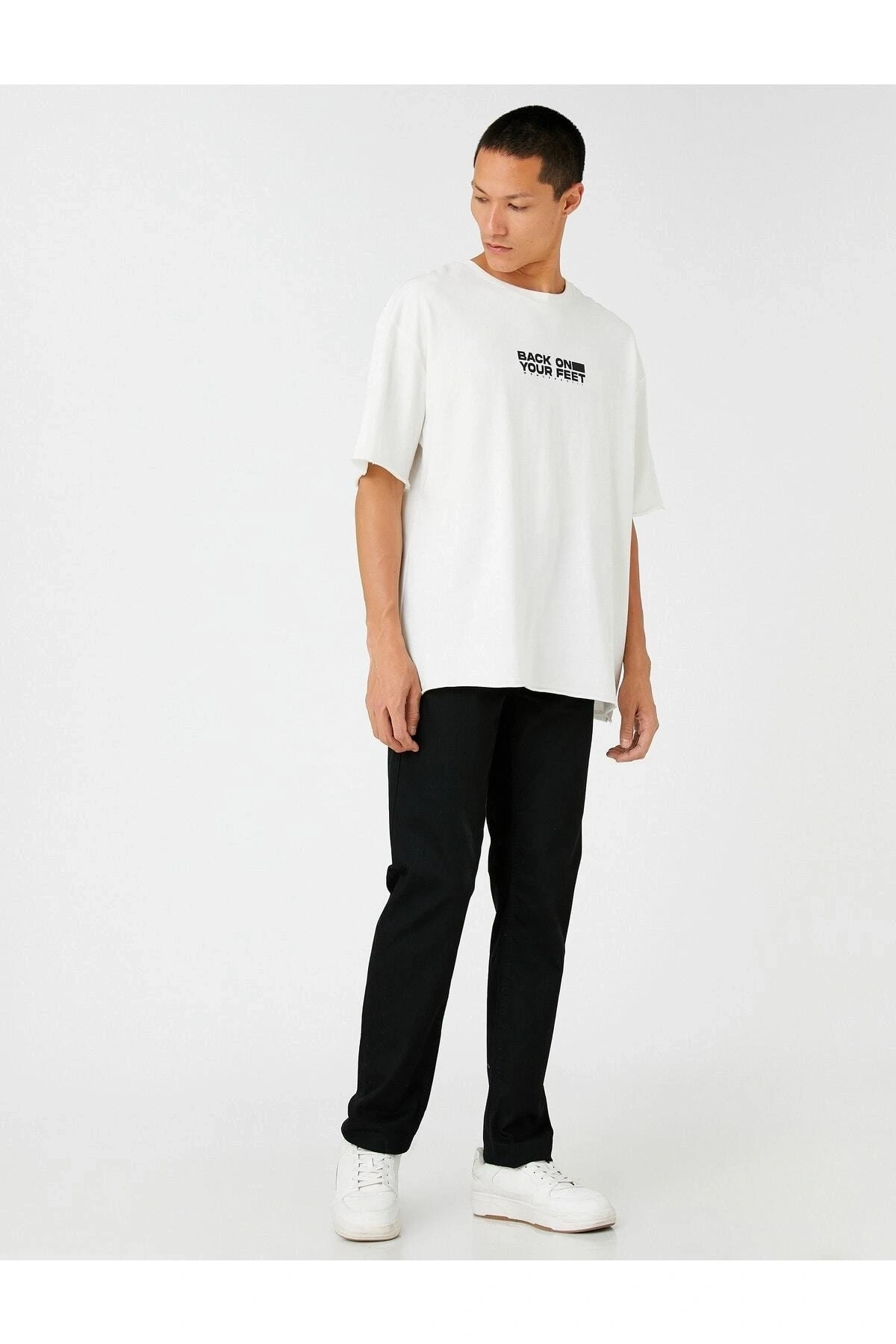 Koton Straight Fit Kot Pantolon - Mark Jean