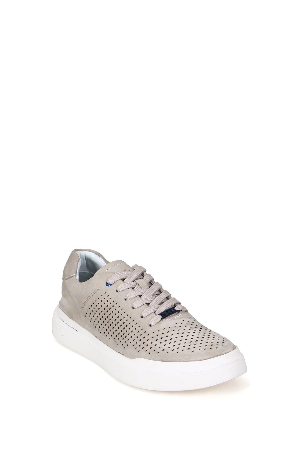 Manarola Hakiki Deri Bej Nubuk Erkek Ayakkabı