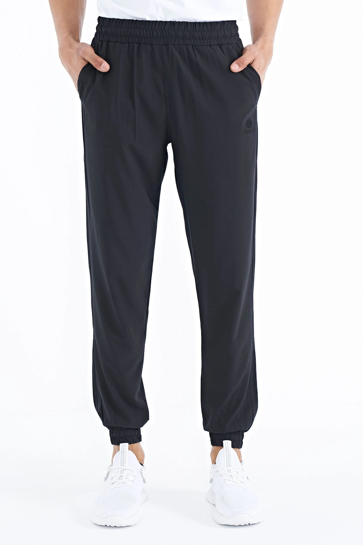 Siyah Yan Cep Detaylı Jogger Erkek Eşofman Alt - 84944