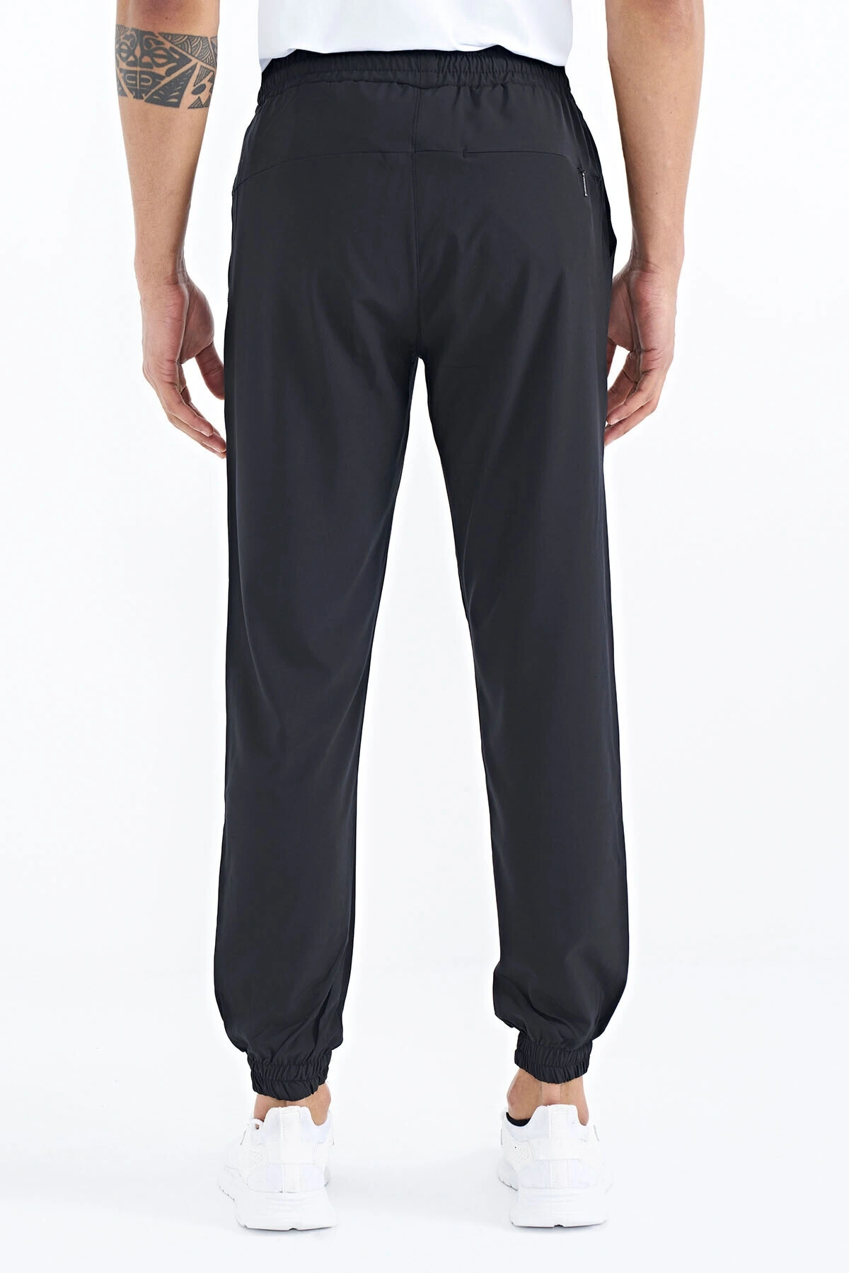 Siyah Yan Cep Detaylı Jogger Erkek Eşofman Alt - 84944