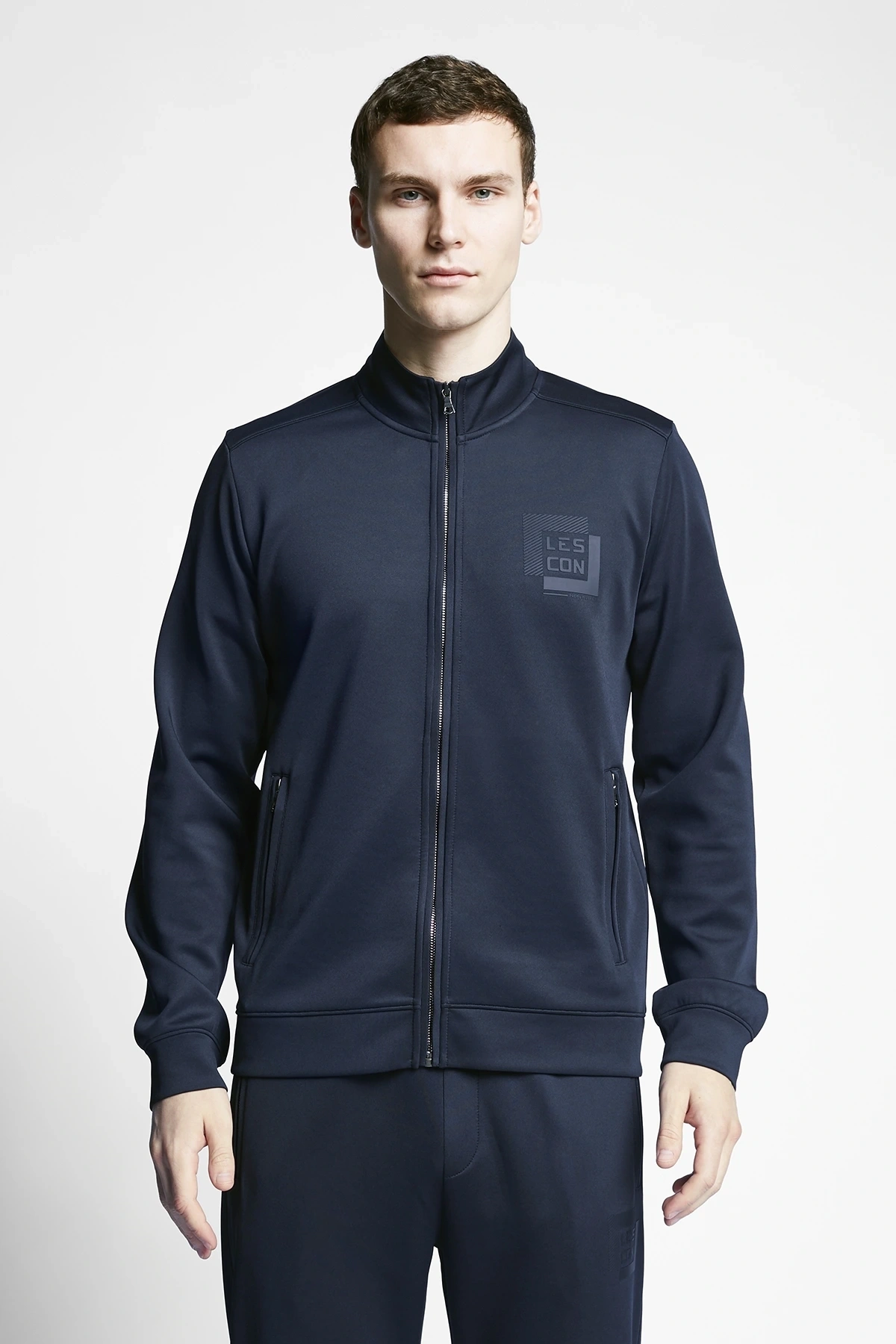 Erkek Fermuarlı Sweatshirt 23b-1110