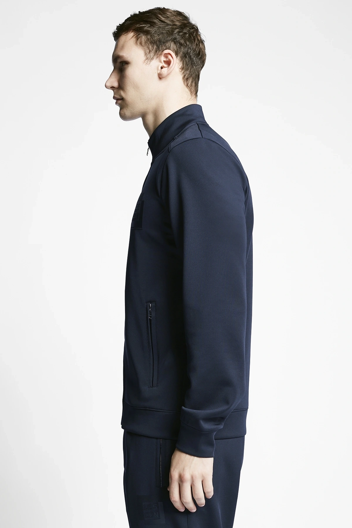 Erkek Fermuarlı Sweatshirt 23b-1110