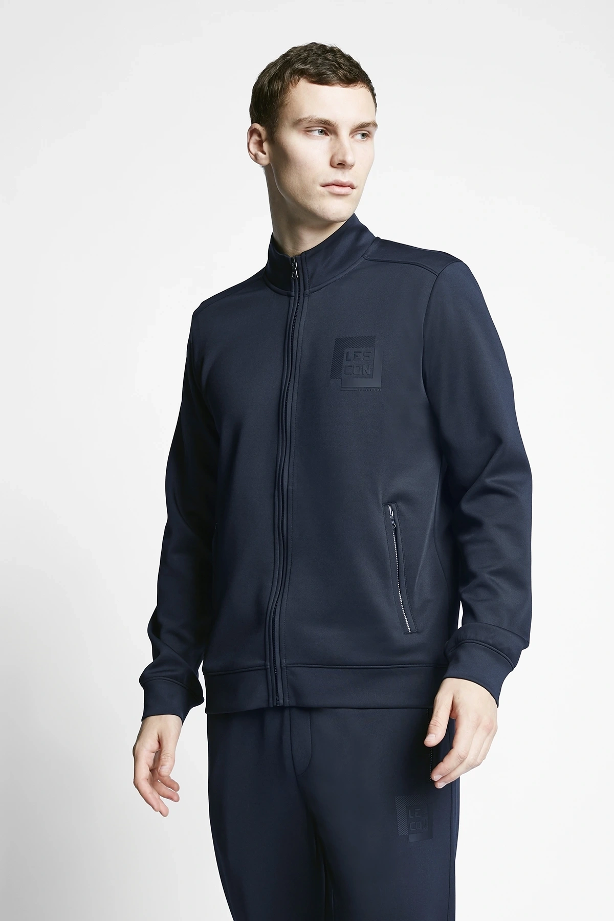 Erkek Fermuarlı Sweatshirt 23b-1110