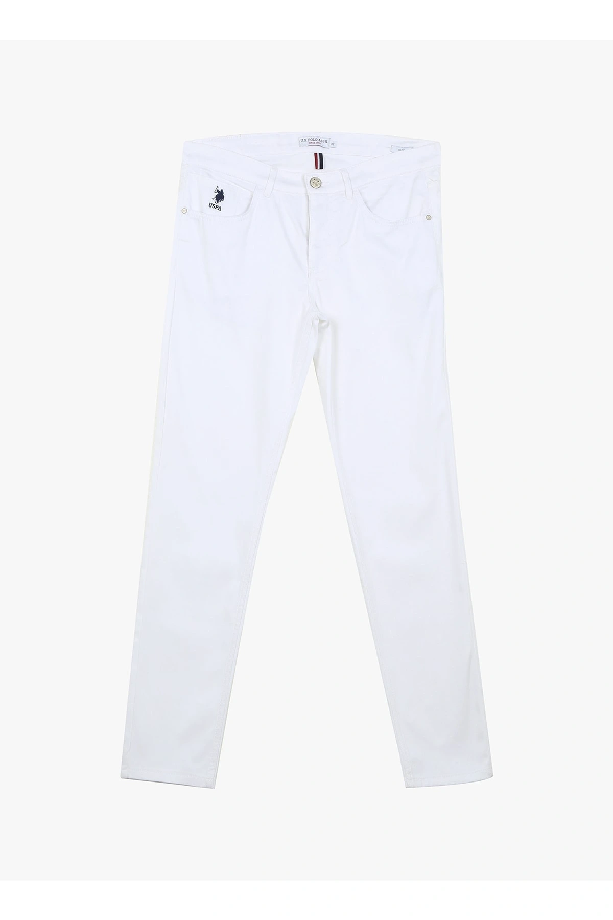 G081GL078 Dernest23Y 1600054 Us Polo Assn Erkek Kanvas Pantolon Siyah