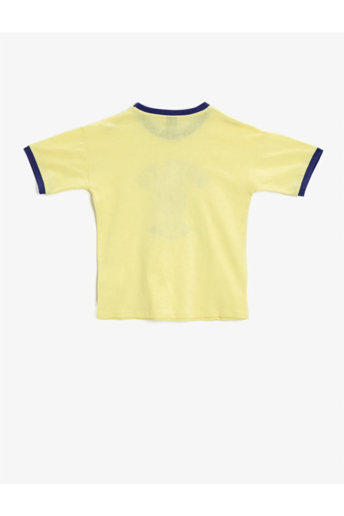 Erkek Çocuk Bisiklet Yaka Kisa Kollu Pamuklu T-Shirt