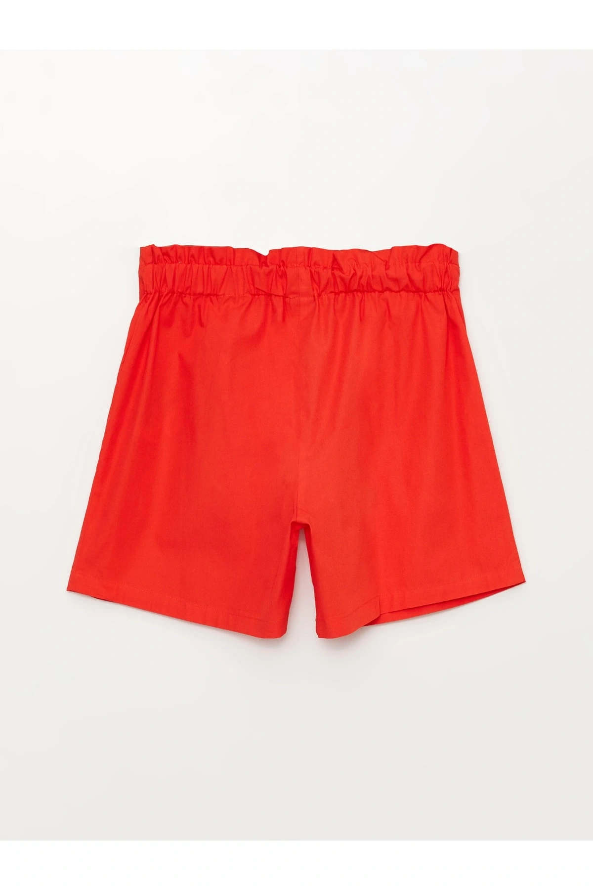 Beli Lastikli Basic Kız Çocuk Şort
