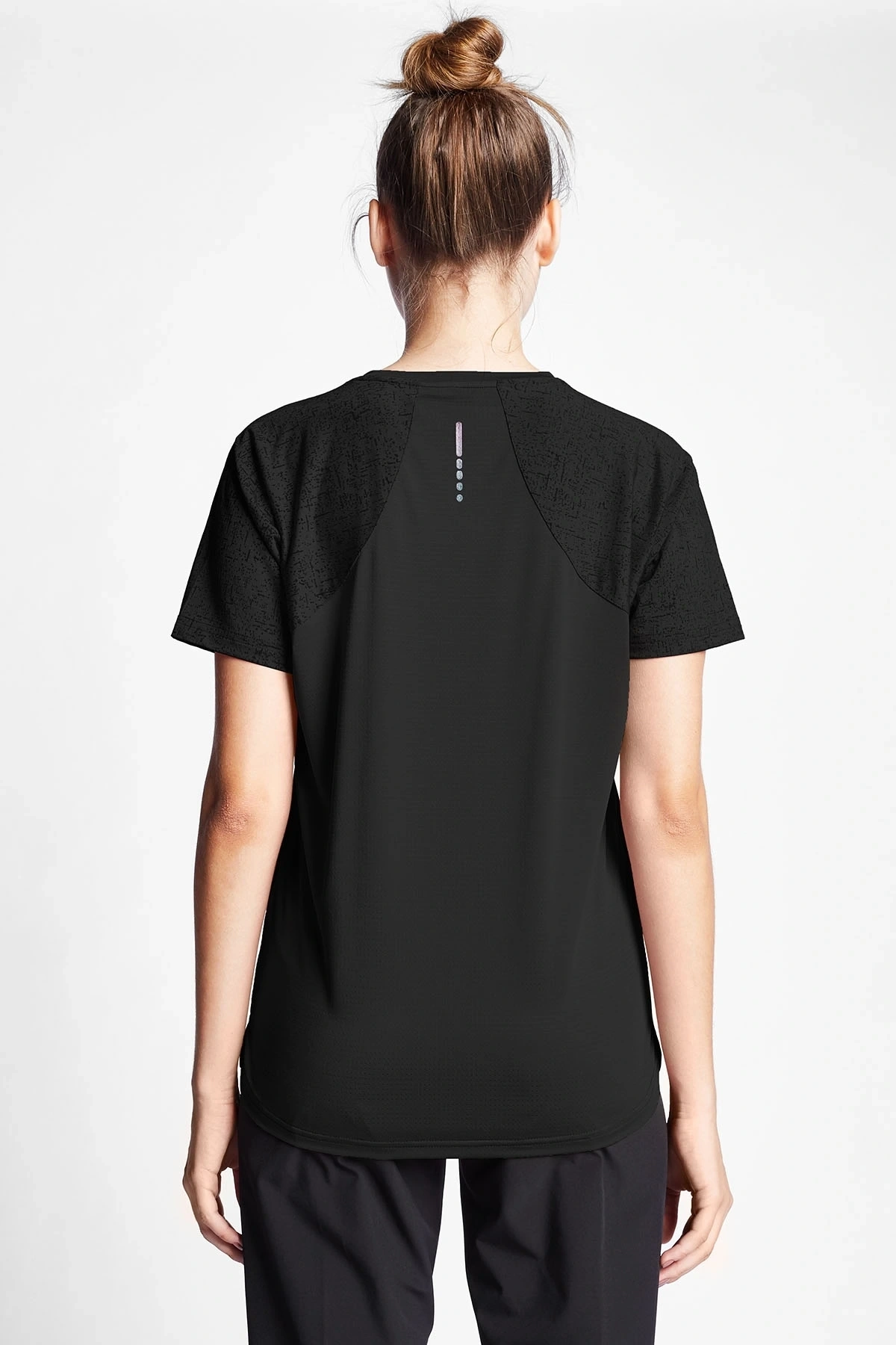 Kadın Koşu Kısa Kollu T-shirt 24b-2015