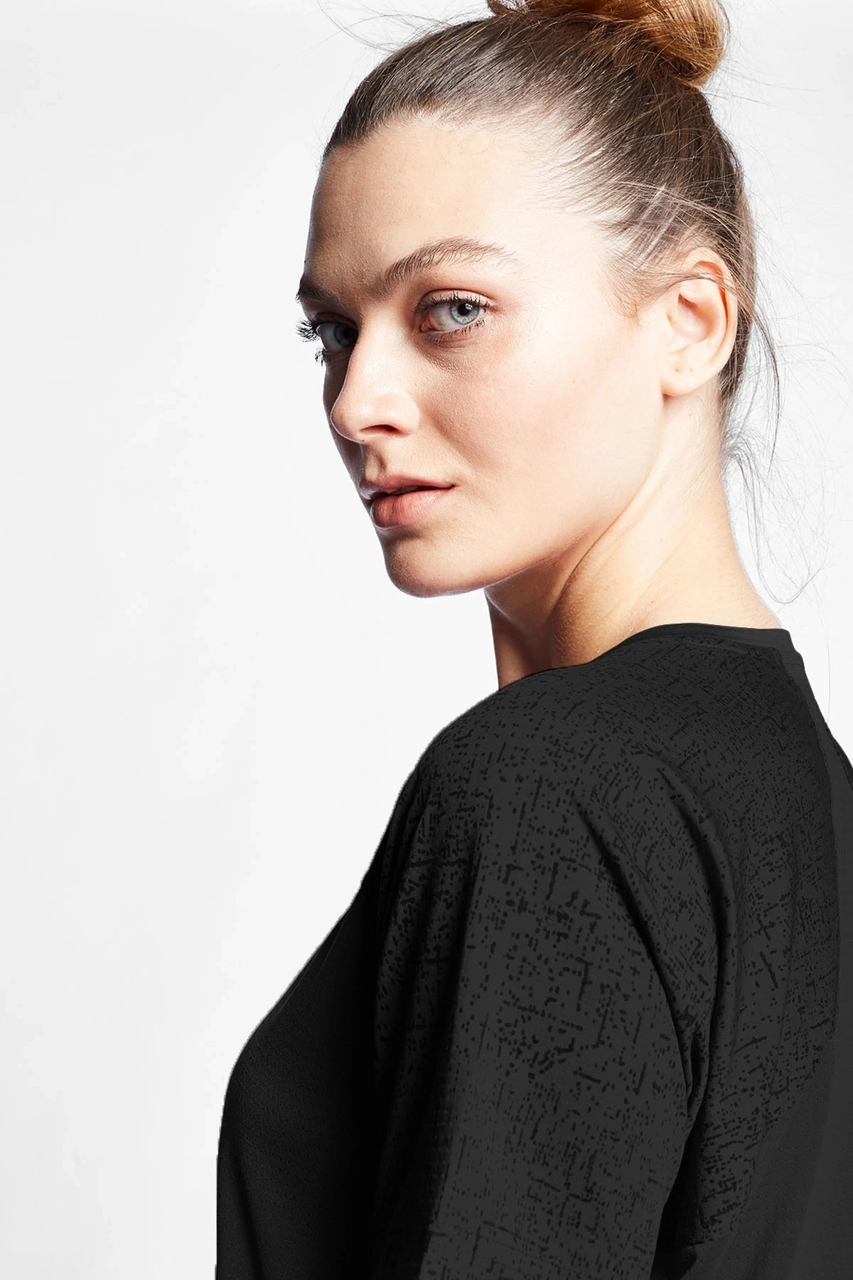 Kadın Koşu Kısa Kollu T-shirt 24b-2015