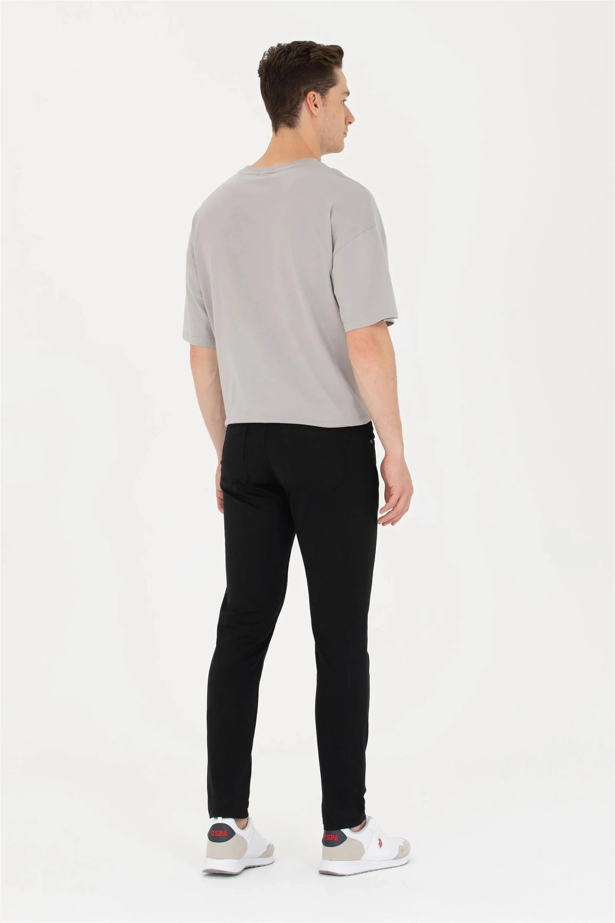 U.S. POLO ASSN. SLİM FİT CHİNOS 5 CEP PANTOLON- SİYAH