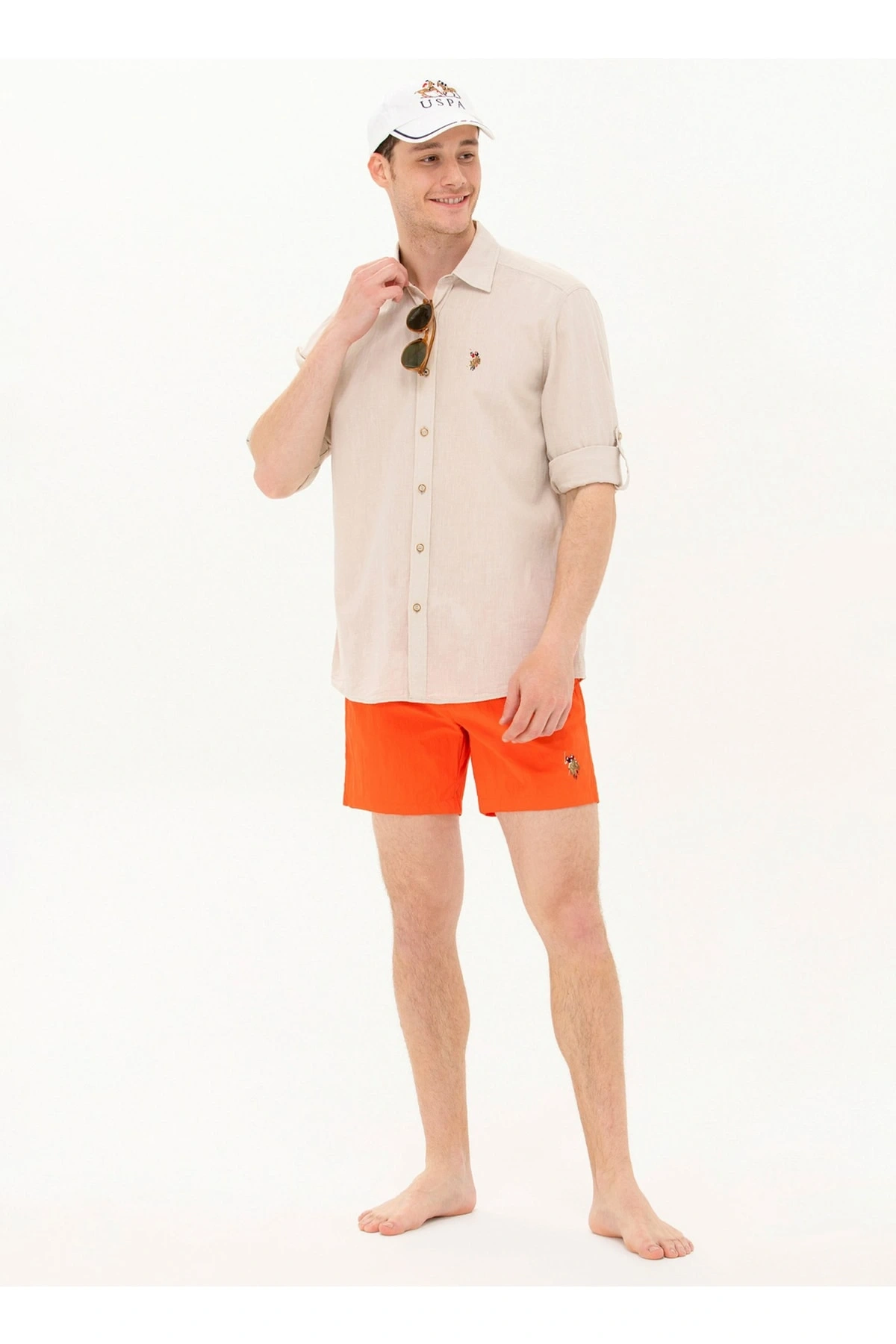 Turuncu Erkek T-shirt Blas23y