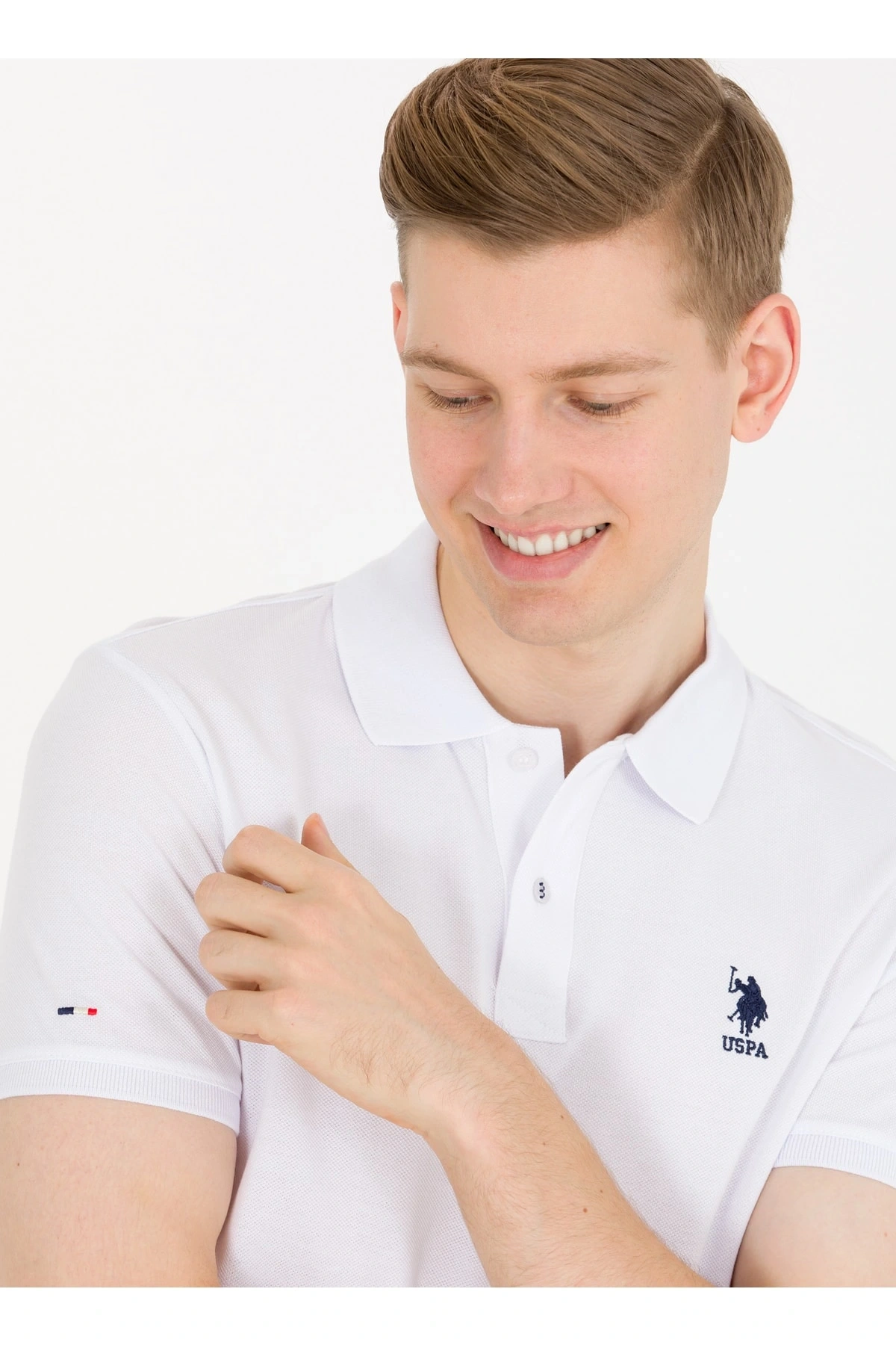 Polo T-shirt, Xs, Beyaz