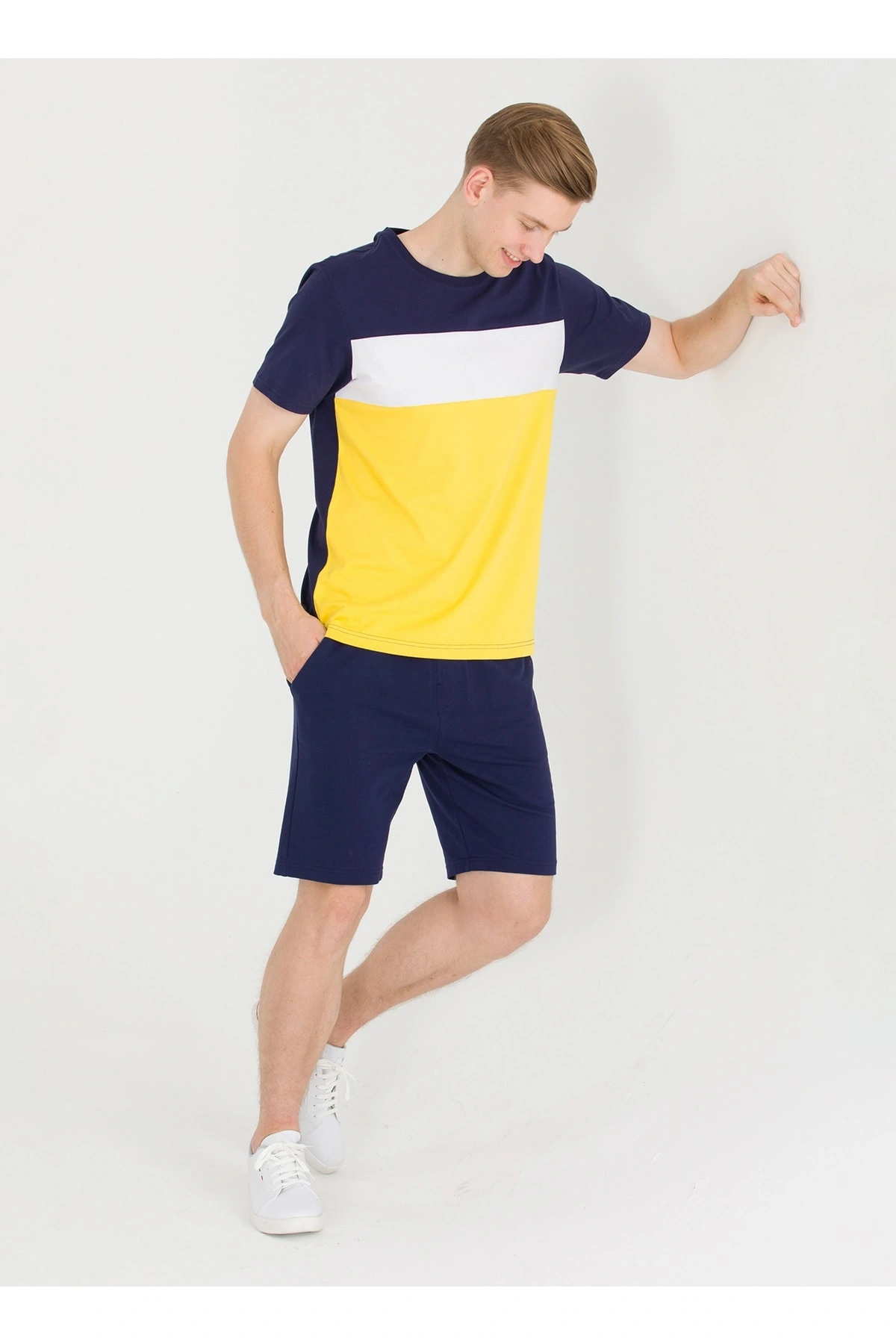 Sweat Şort, Xs, Lacivert